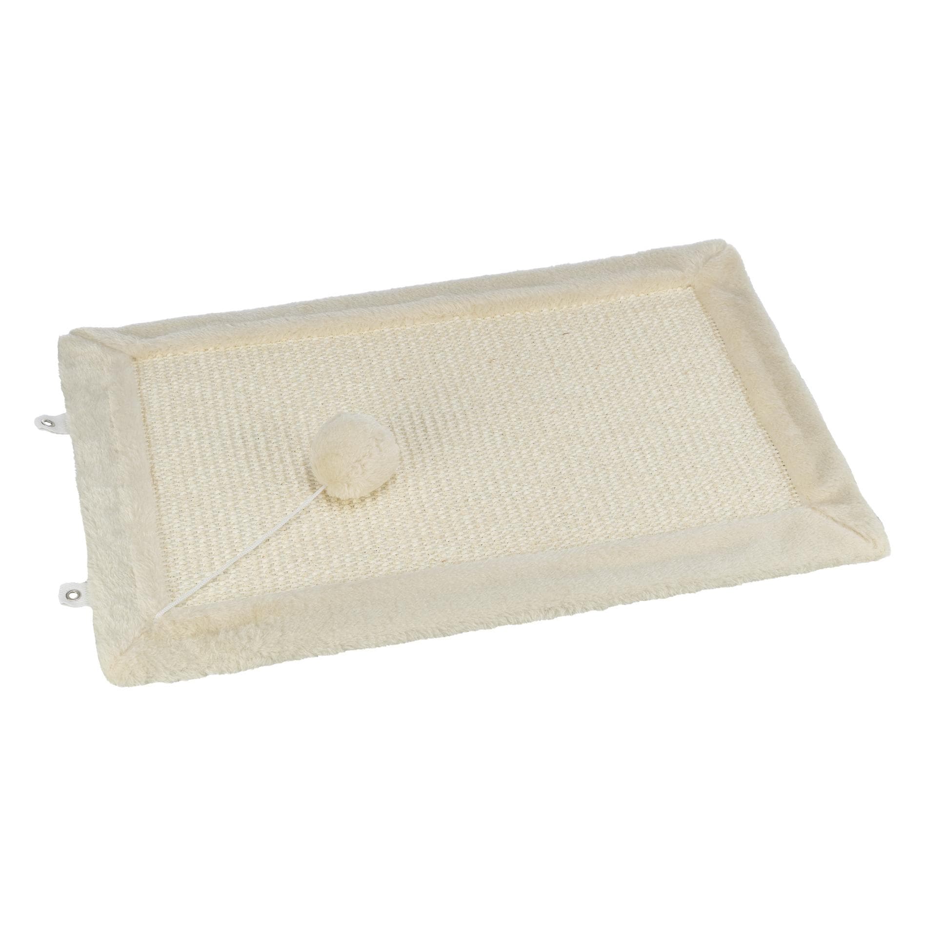2x Trixie Kratzmatte (55 cm, Beige, Natur), Katzenbaum