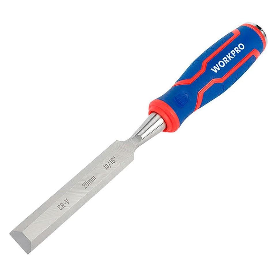 Workpro, Beitel + Handhobel, Stechbeitel Chrom-Vanadium-Stahl (20 mm)