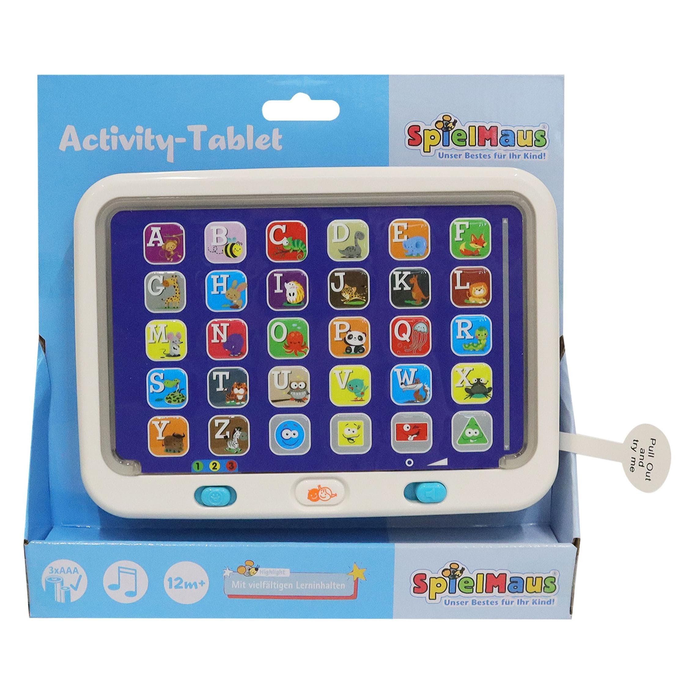 Spielmaus Baby Activity Tablet (Deutsch, Englisch, Französisch, Italienisch, Niederländisch)