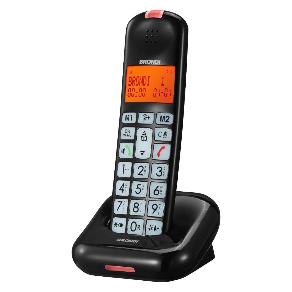 Brondi Bravo Moon, Telefon, Schwarz