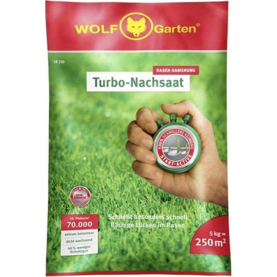 Wolf-Garten, Samen, Turbo-Nachsaat LR 250 (Rasensamen)
