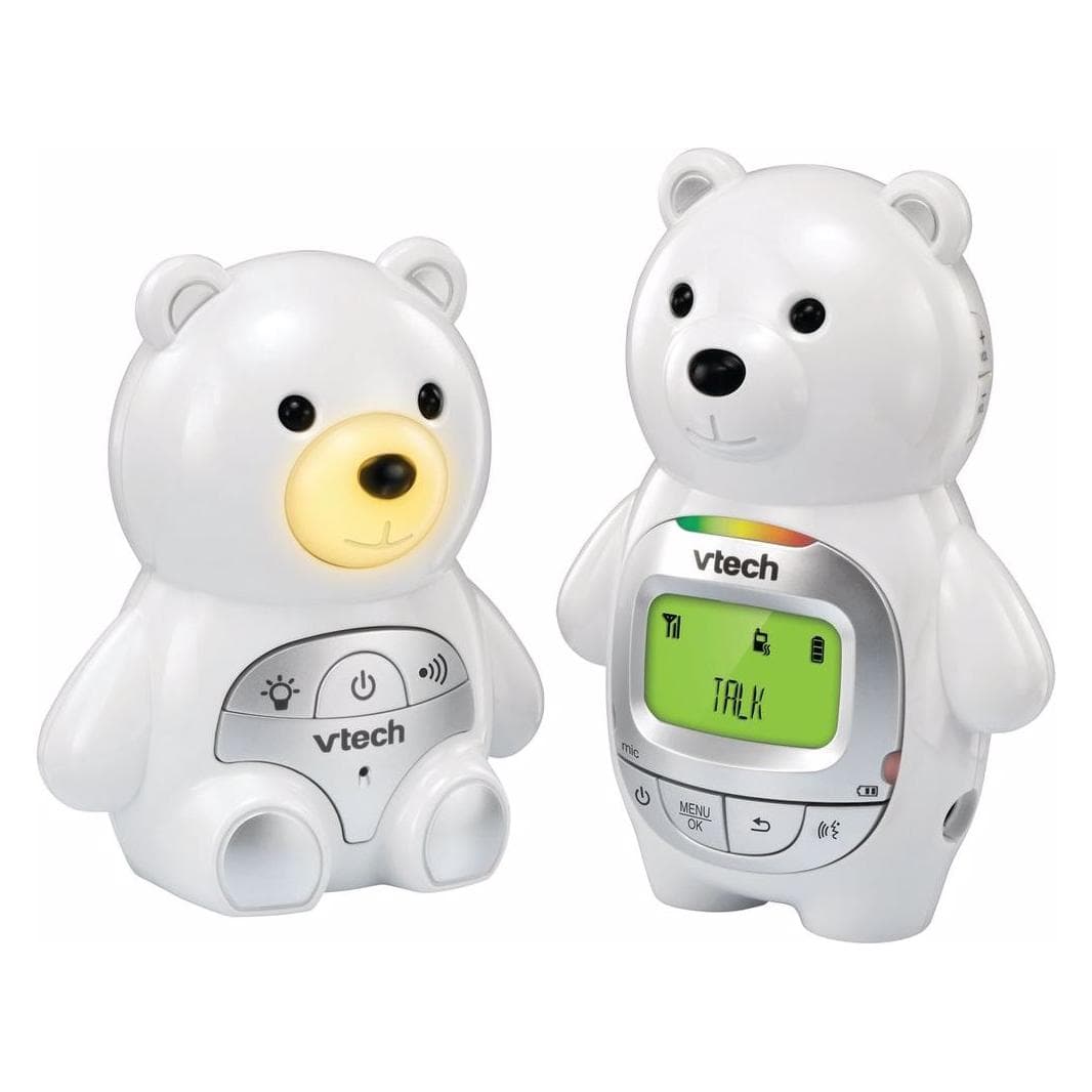 VTech, Babyphone, Bär Audio Monitor mit LCD (Babyphone Audio, 300 m)