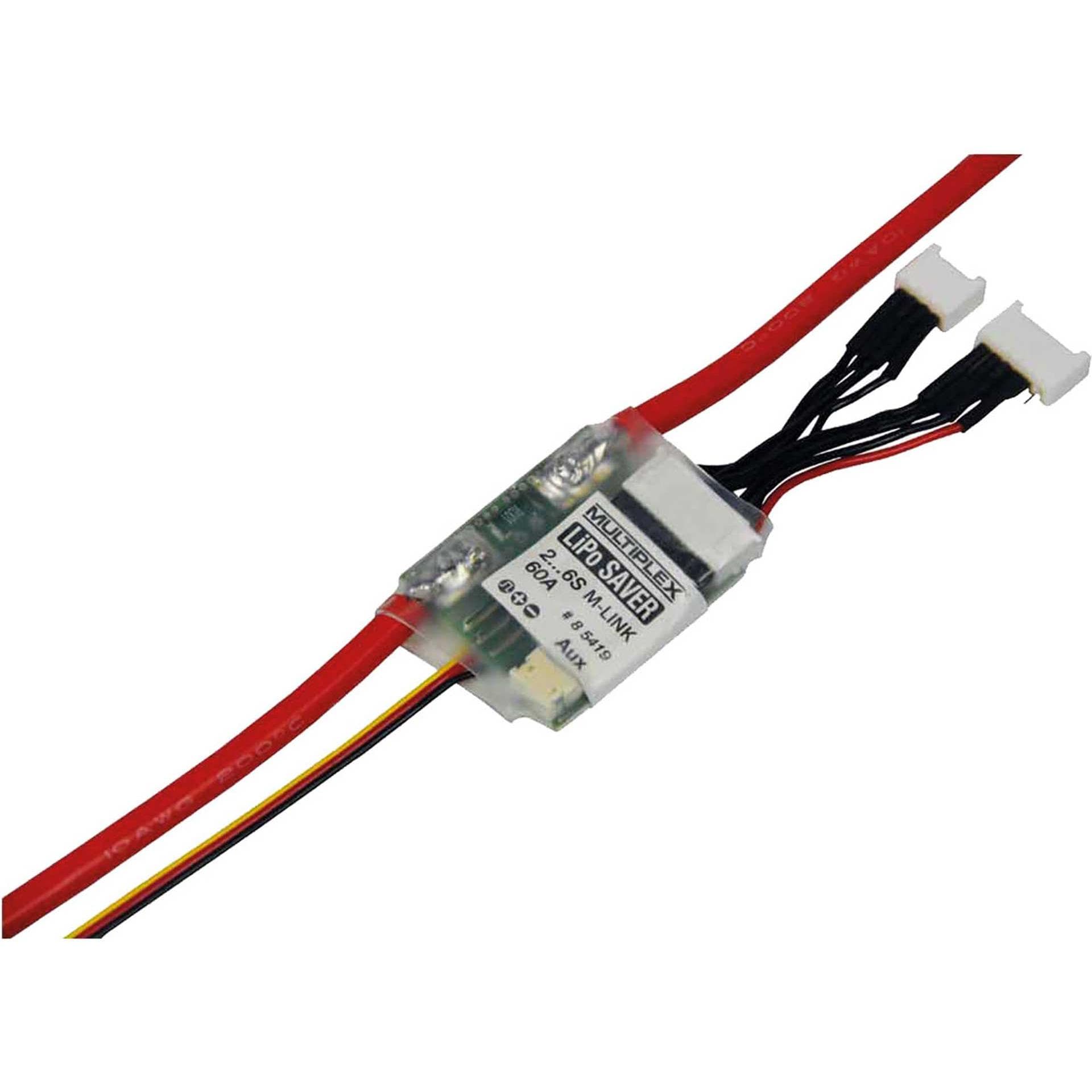 Multiplex LiPo SAVER 2...6S - 60A Sensor für M-LINK