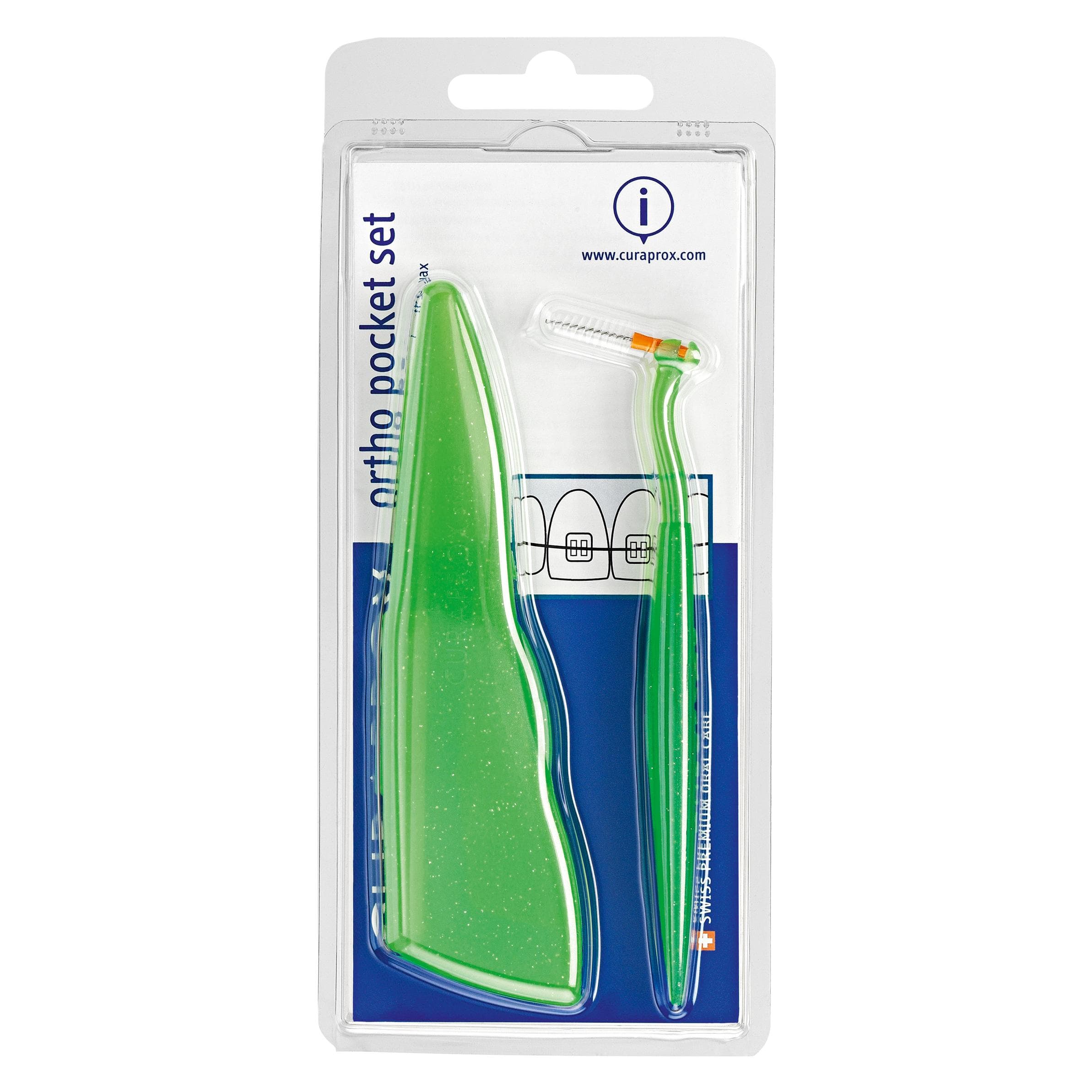 Curaprox, Interdentalbürste, Ortho-Pflege-Kit