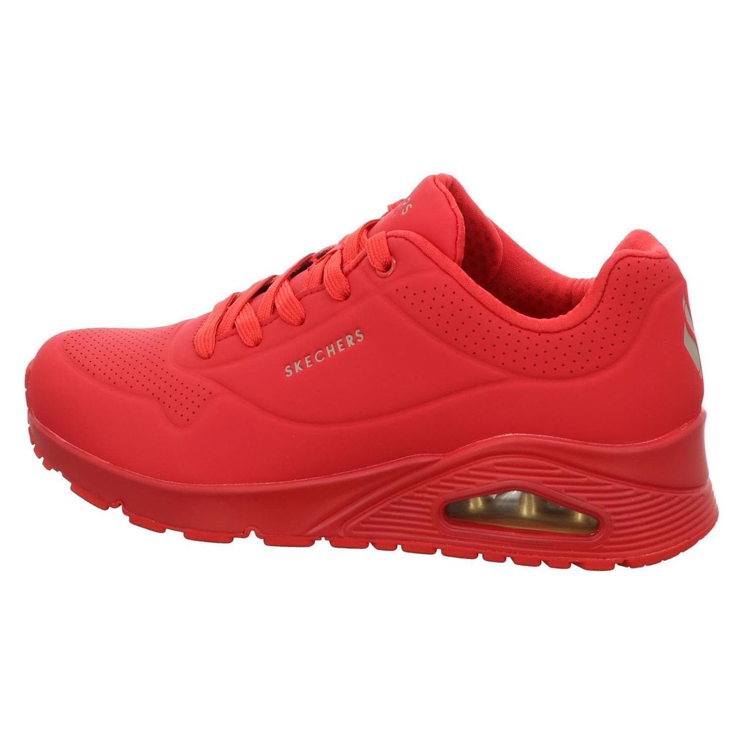 Skechers, Damen, Sneakers, Sneaker - 104466, Rot, (36.5)