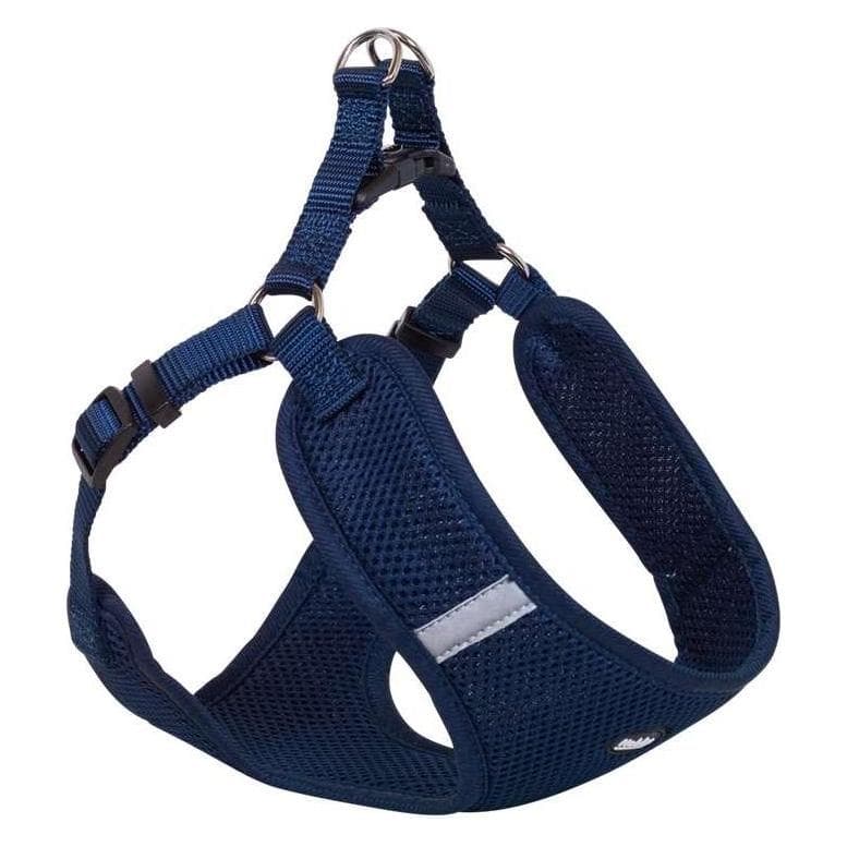 Nobby MESH REFLECT HARNESS XXS NAVY 28-33cm (XXS, Hund), Halsband + Leine