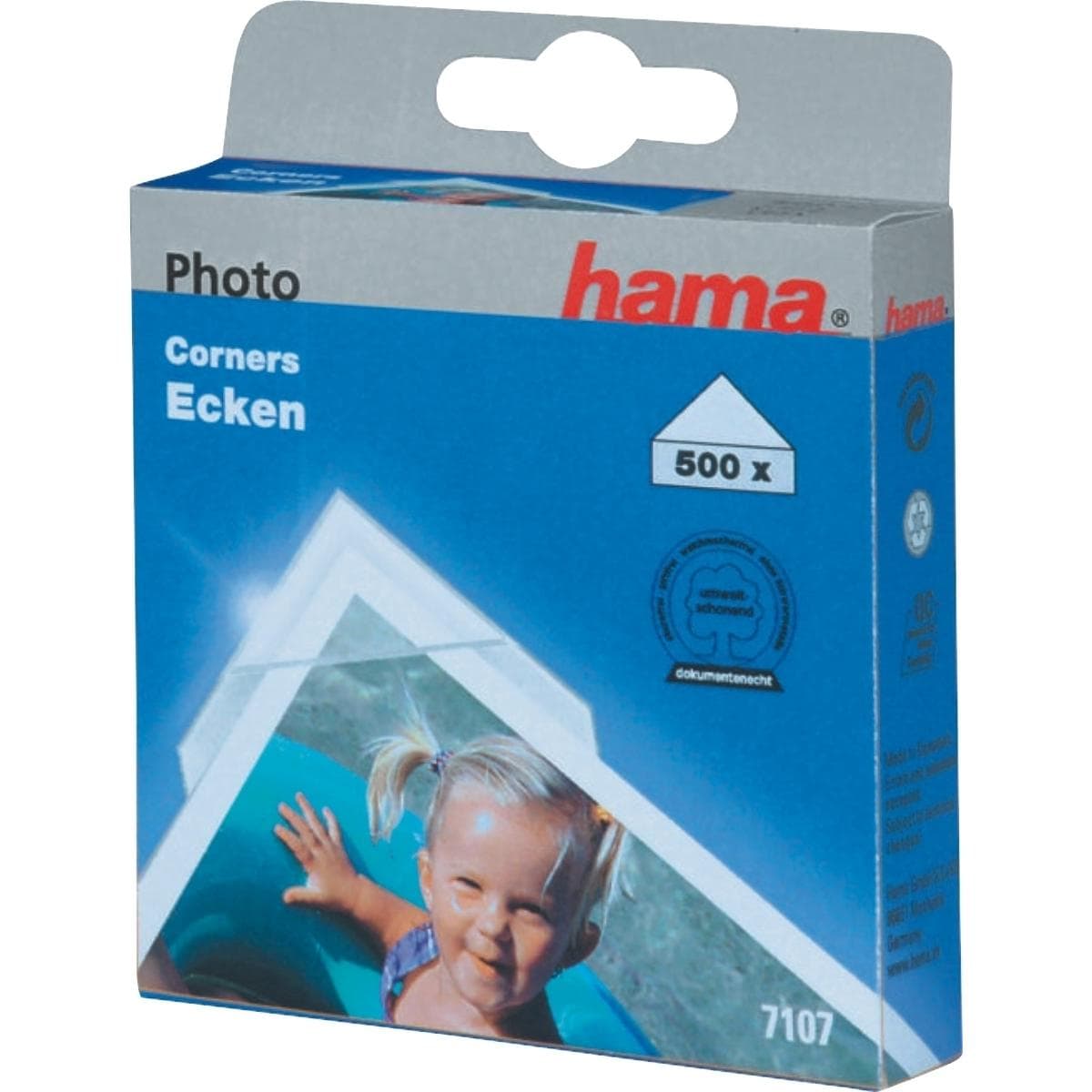 Hama, Fotokleber + Posterkleber, Fotoecken