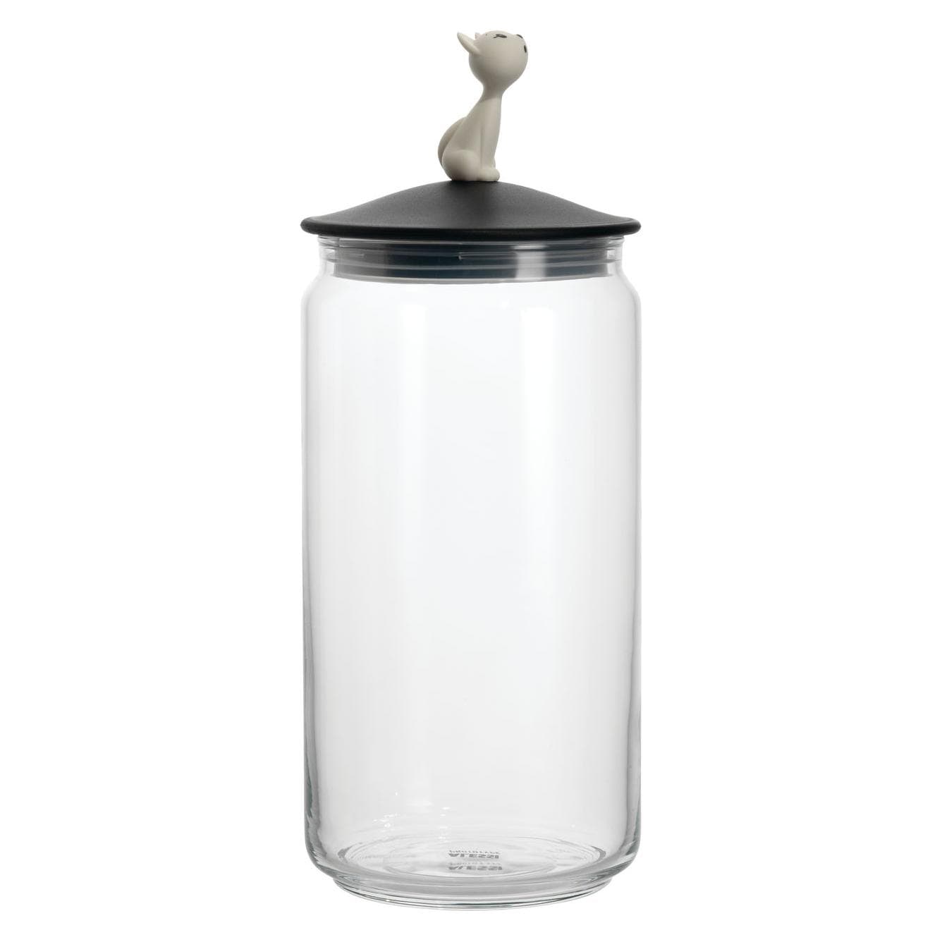 Alessi Glasbehälter für Katzenfutter MIÒJAR, Futternapf Zubehör