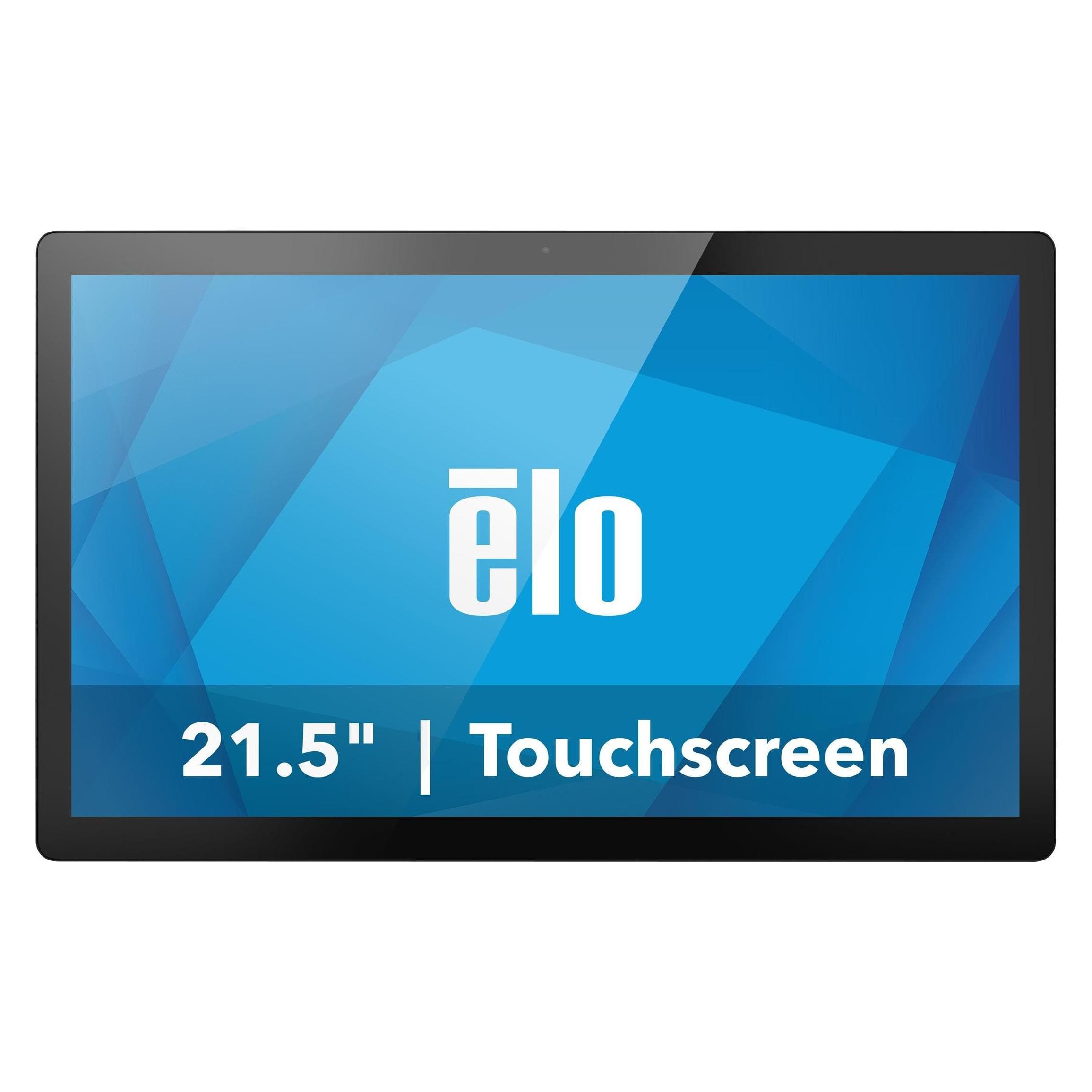 ēlo Solutions E391414, 54,6 cm (21.5 Zoll), 1920 x 1080 Pixel, TFT, 250 cd/m², Projizierts Kap (nur WLAN, 32 GB, Schwarz), Tablet, Schwarz