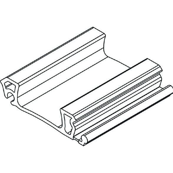 Rehau, Möbelausstattung, Mittelgriffleiste RAUVOLET E 23 (1 Stk.)