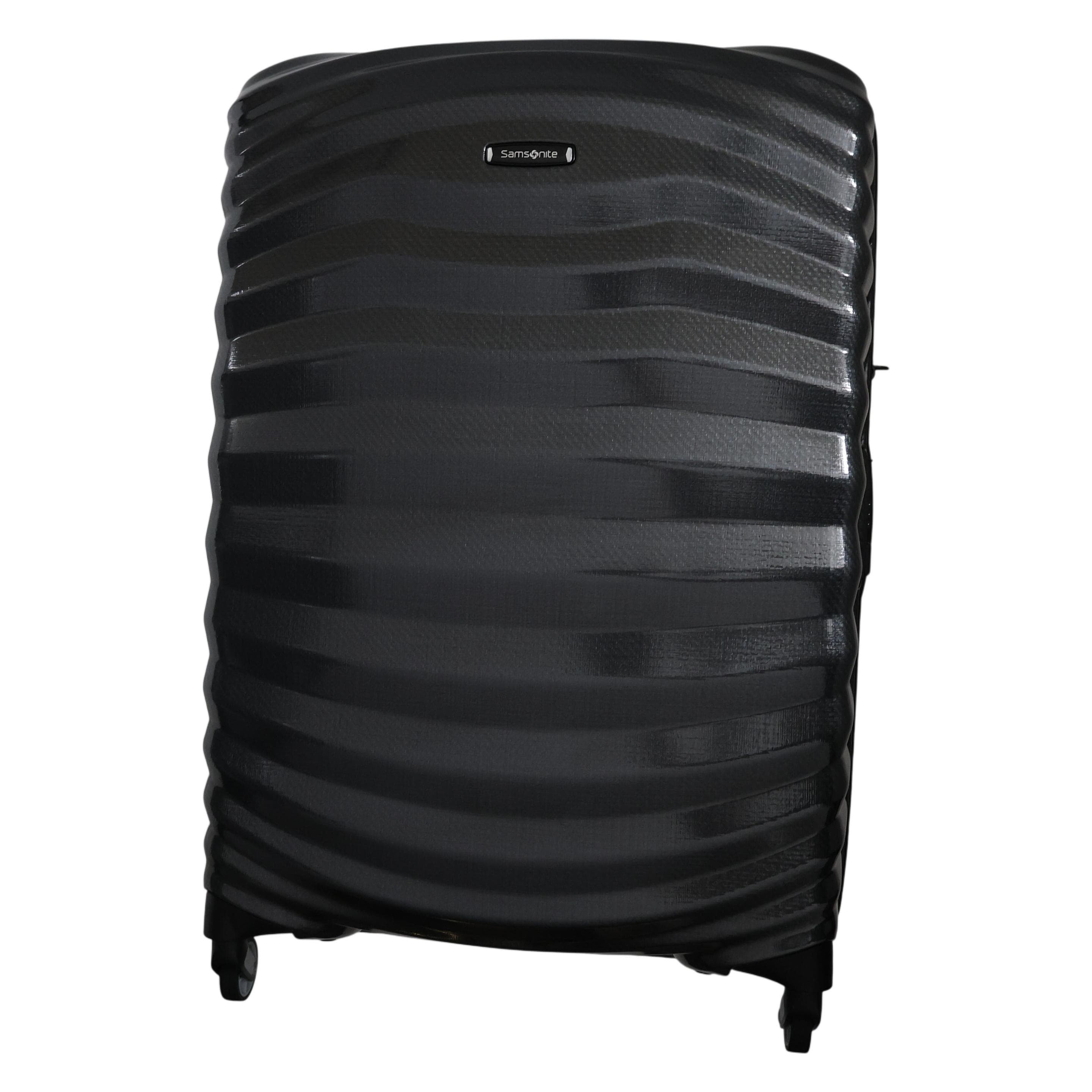 Samsonite Lite Shock, Koffer, Schwarz