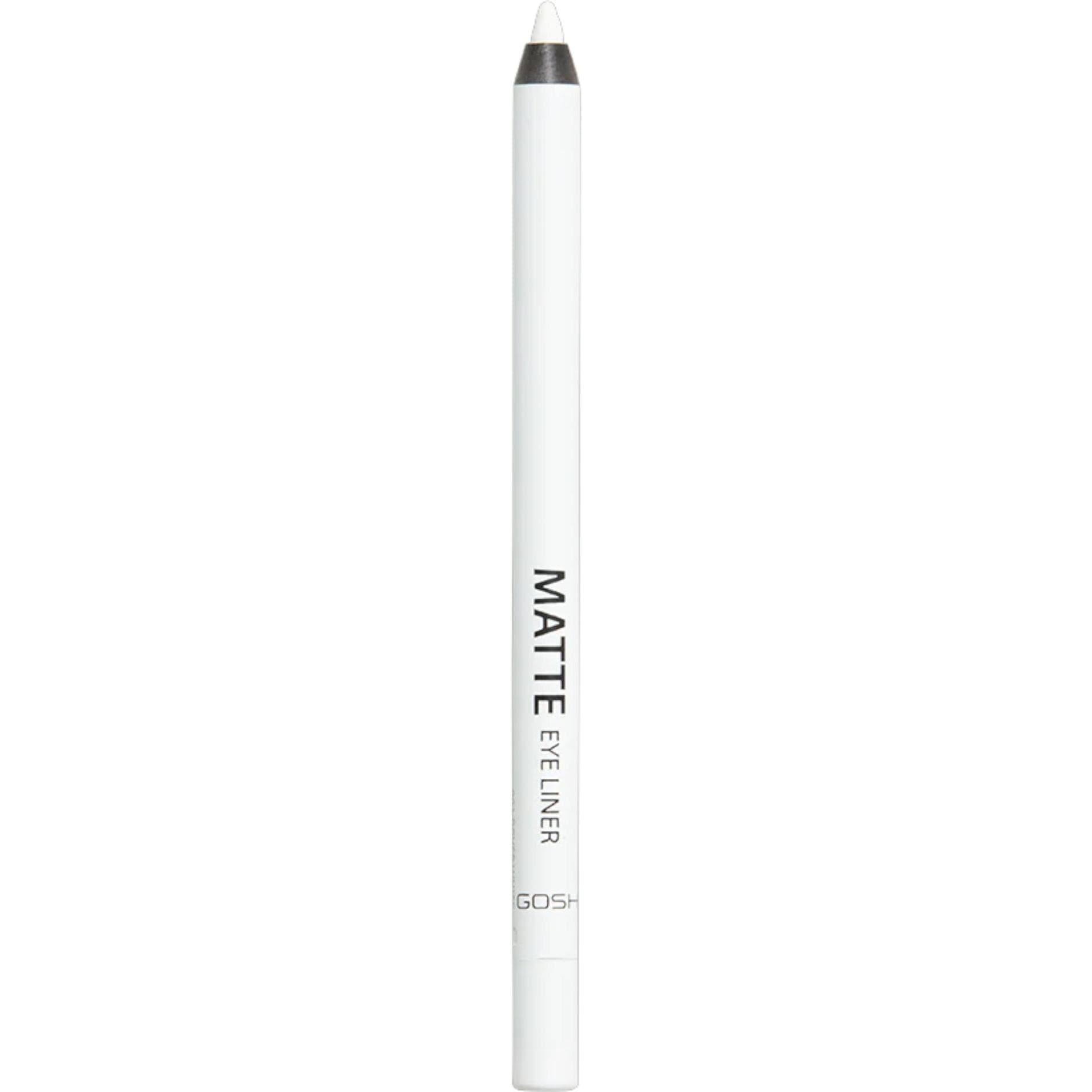 Gosh, Eyeliner + Kajal, Matte Eyeliner Cremig weiche Textur für leichtes Auftragen Hohe Deckkraft Ideal für Smokey Eyes (001 Dover White)