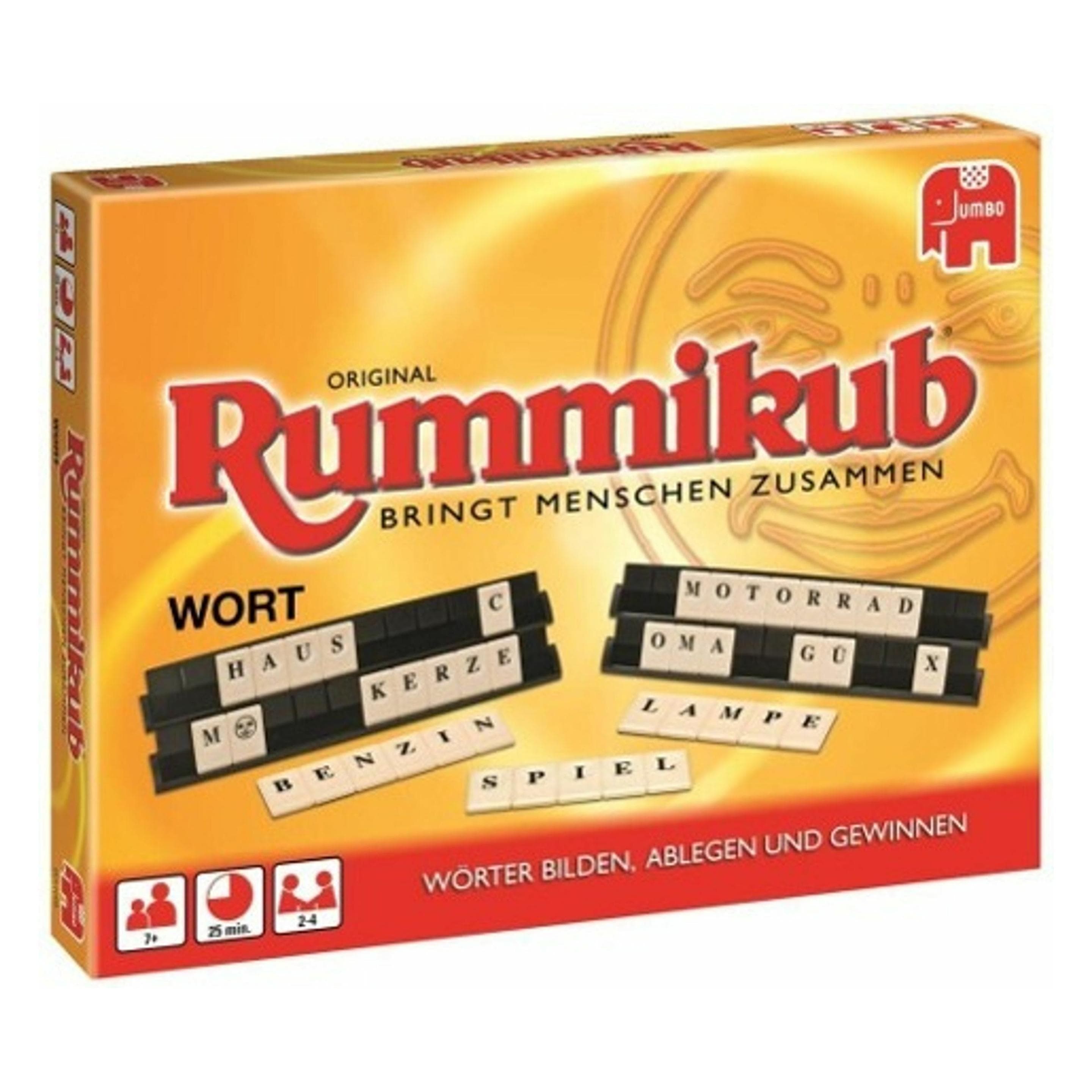 Jumbo Rummikub Wort (Deutsch, 2 - 4 Spieler)