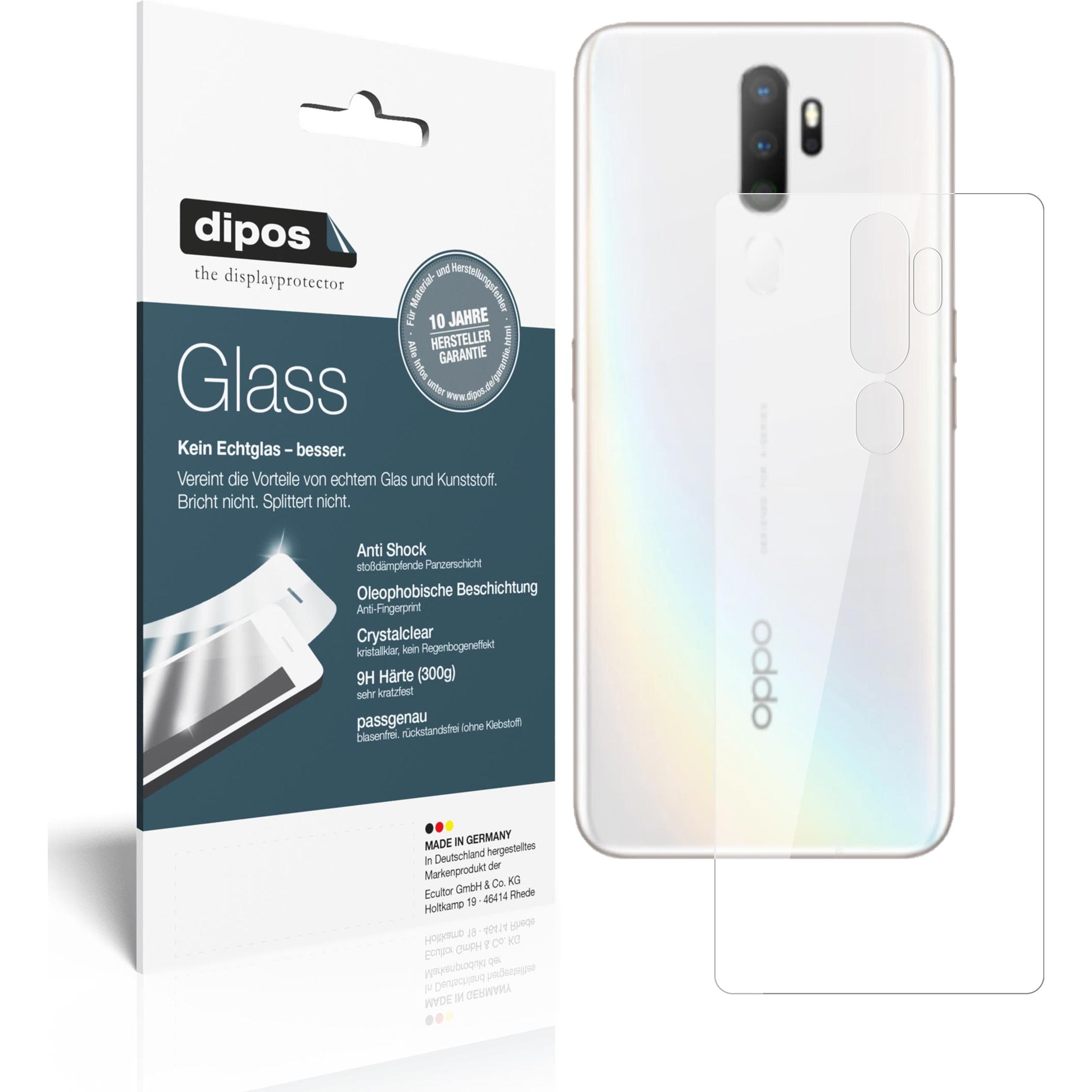Dipos Displayschutz Anti-Shock (1 Stk., Samsung Galaxy A9), Smartphone Schutzfolie, Transparent