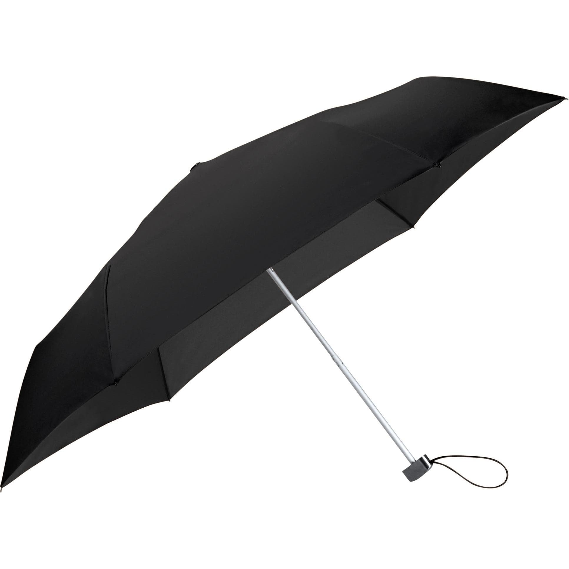 Samsonite, Unisex, Regenschirm, Rain Pro, Schwarz