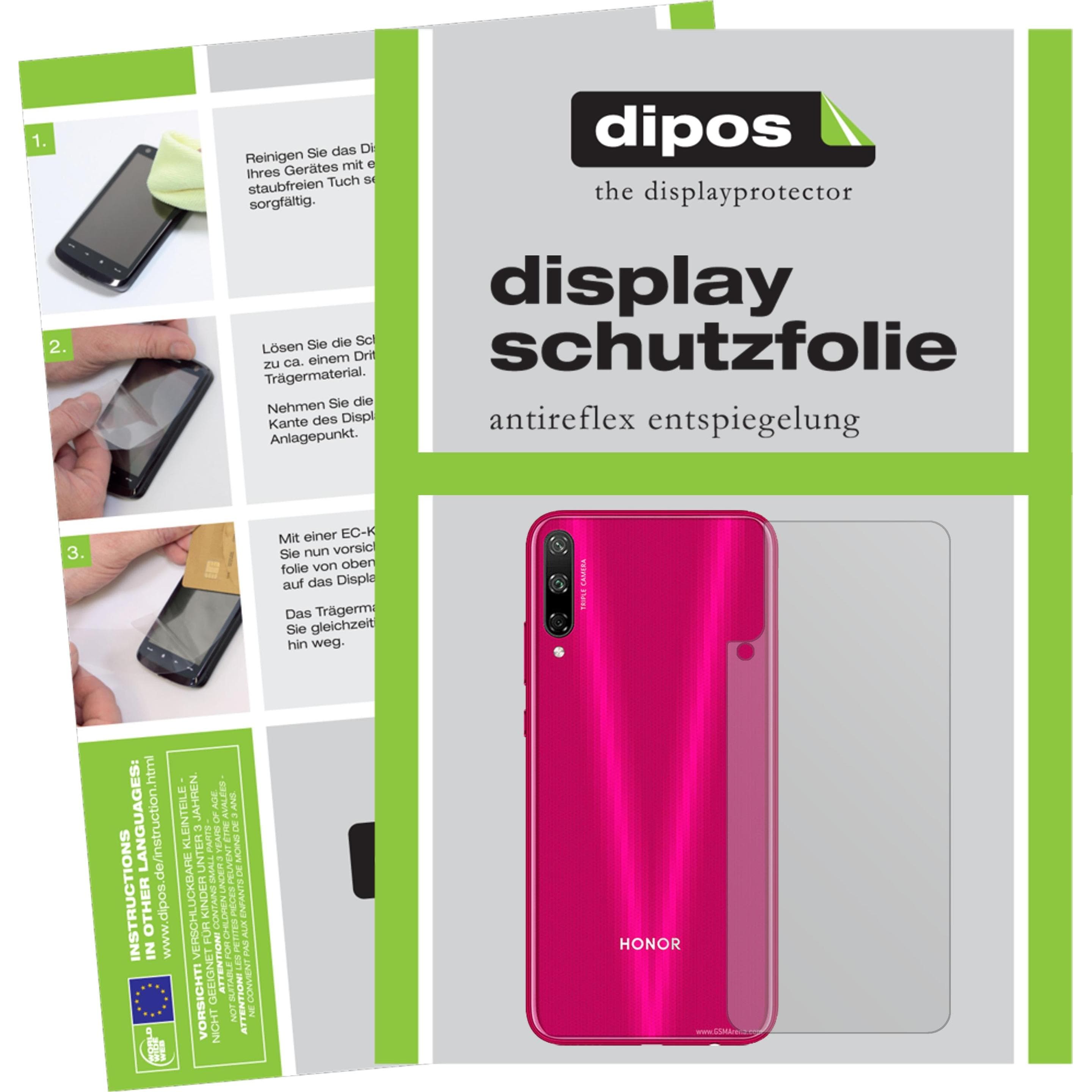 Dipos Displayschutzfolie Antireflex (2 Stk., Honor Play 3), Smartphone Schutzfolie, Transparent