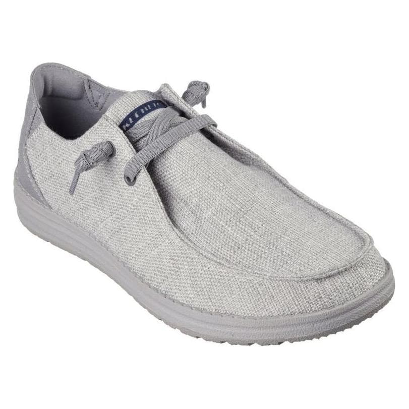 Skechers, Herren, Sneakers, Melson Nela Schuhe, Grau, Silber, (41.5)