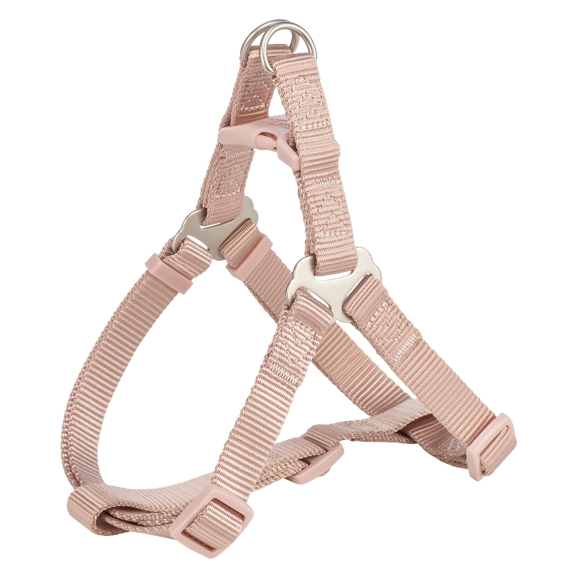 Trixie Hondentuig Premium One Touch Blush - 30-40X1 Cm (Hund, Spazieren), Halsband + Leine