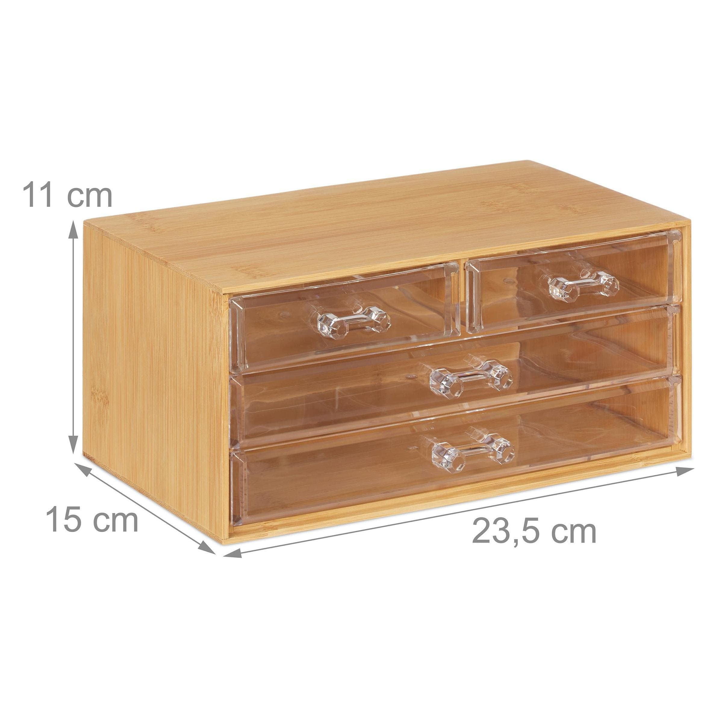 Relaxdays, Badaufbewahrung, Makeup Organizer