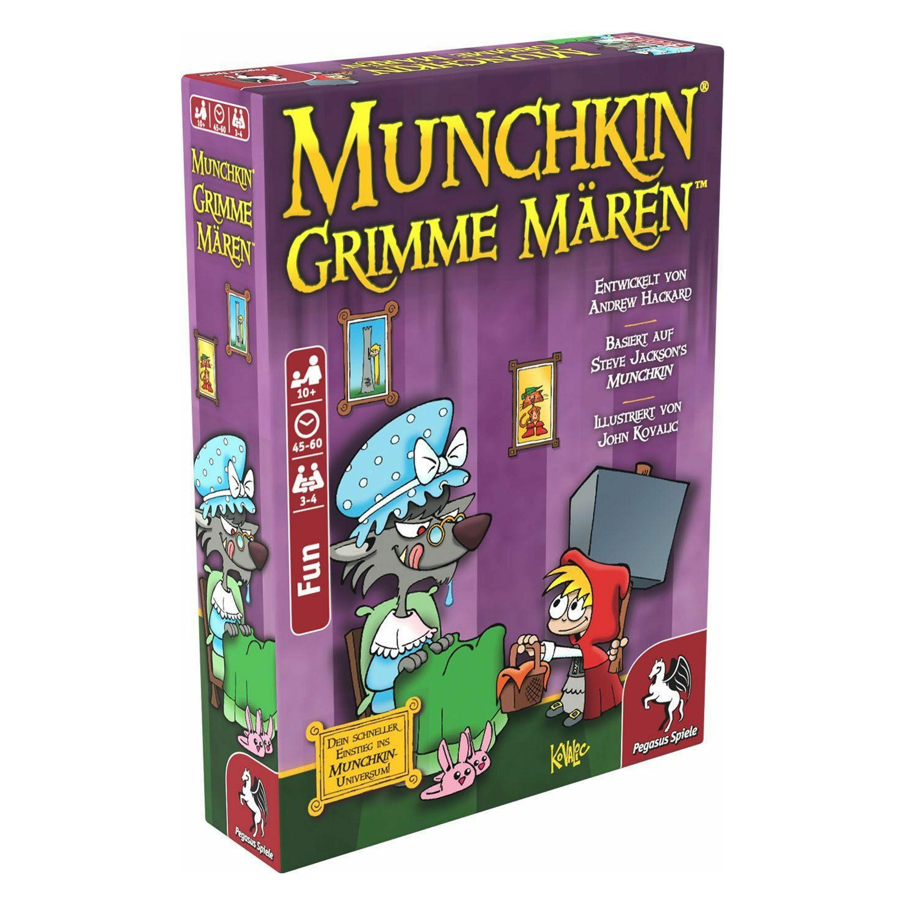 Pegasus Grimme Mären, d ab 10 Jahren, 3-4 Spieler, Spieldauer 45-60 Min. (Deutsch, 3 - 4 Spieler)