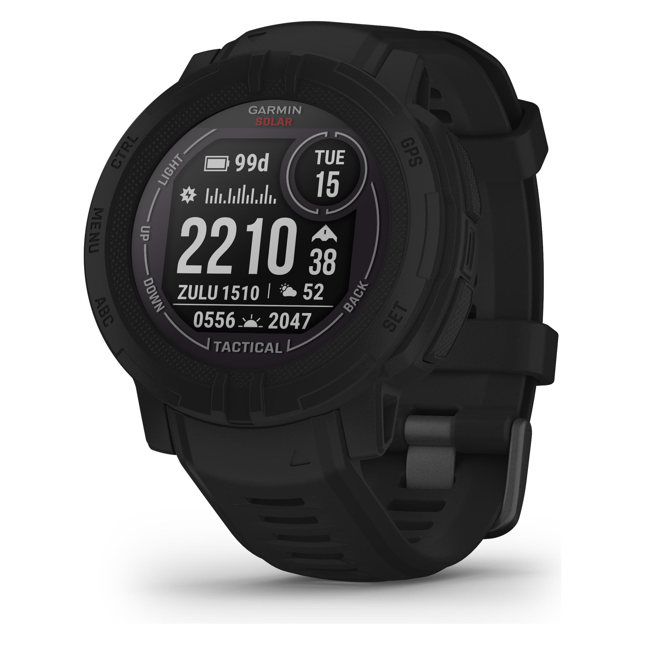 Garmin Instinct 2 Solar Tactical Edition (45 mm, ohne SIM), Smartwatch