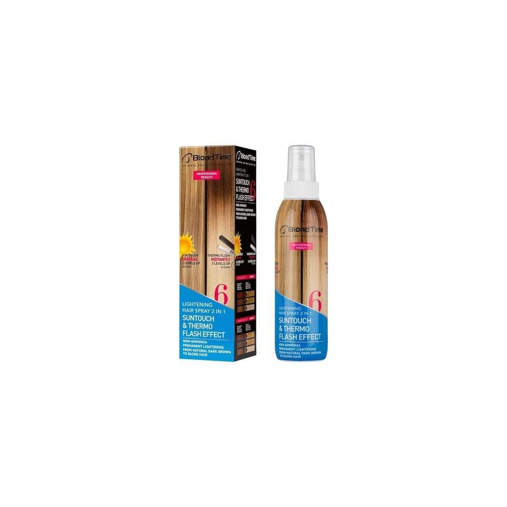 Blond Time, Haarfarbe, Suntouched Hair Lightener Spray with Thermo Flash Effect