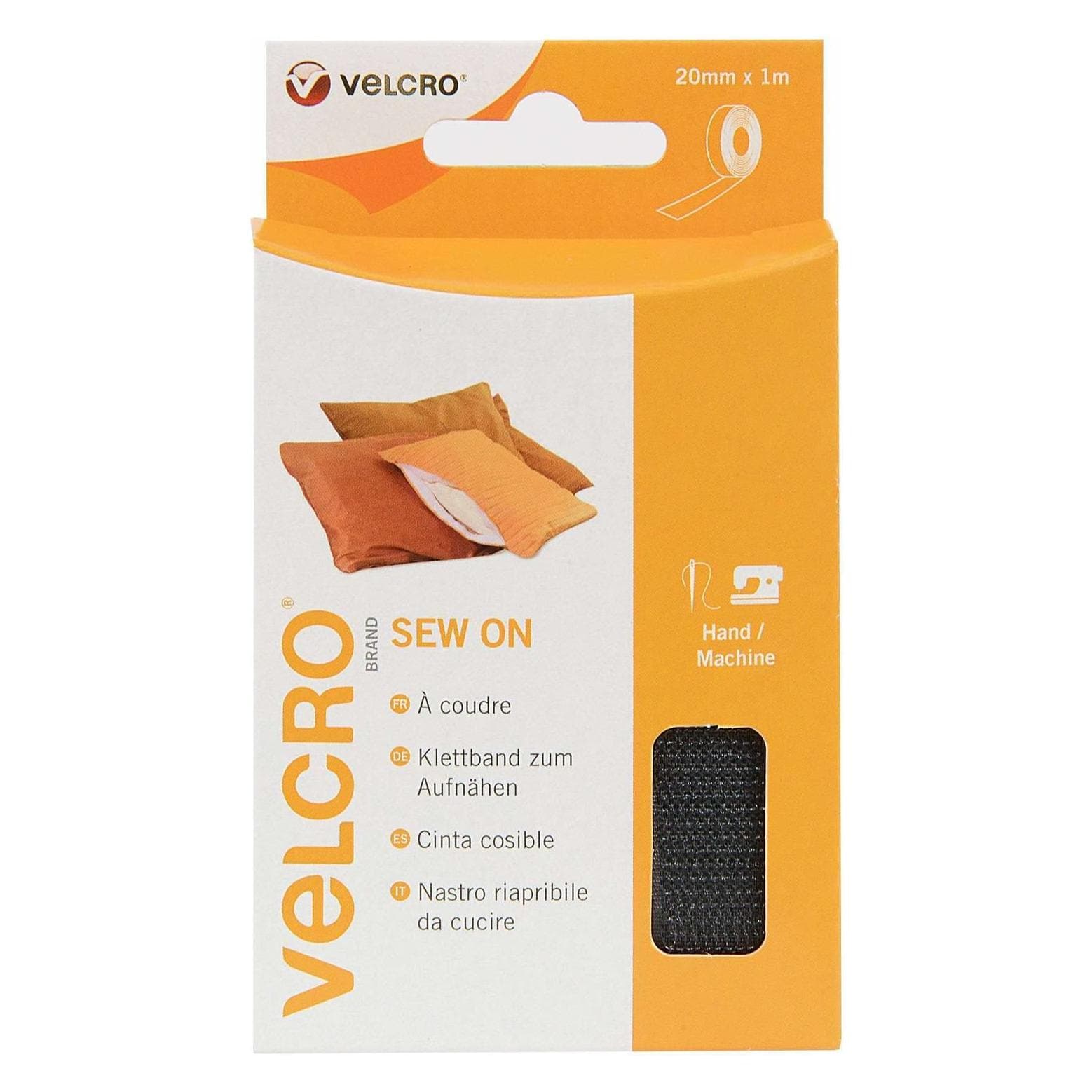 Velcro brand, Klettband, Klettband für Textilien (20 mm)