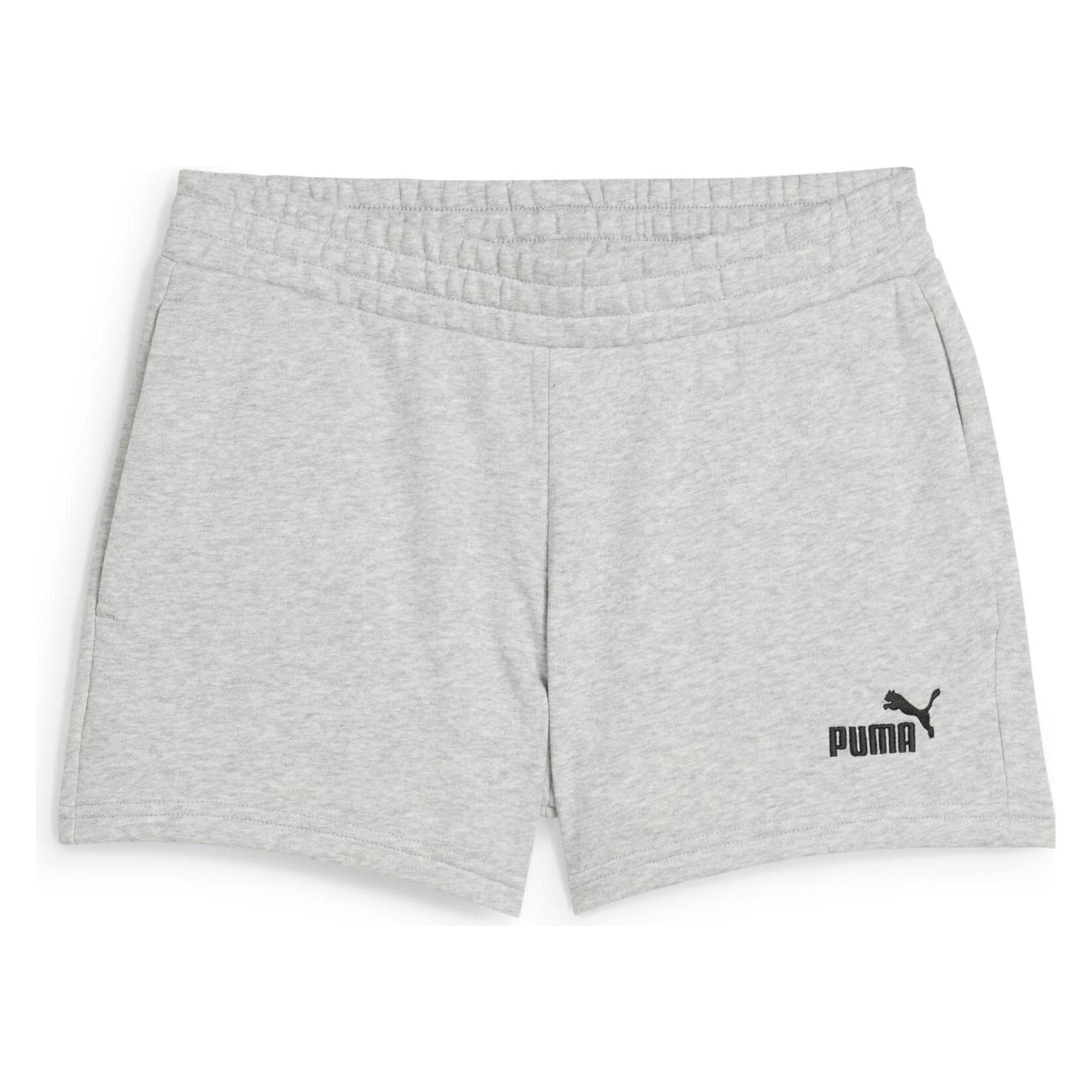 Puma, Damen, Sporthose, ESS Small No. 1 Logo 4" Shorts TR (L), Grau
