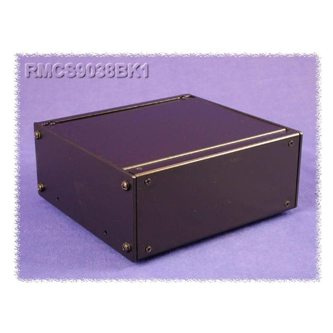 Hammond RMCS9038BK1 Universal-Gehäuse (Gehäuse), Elektronikzubehör + Gehäuse, Schwarz