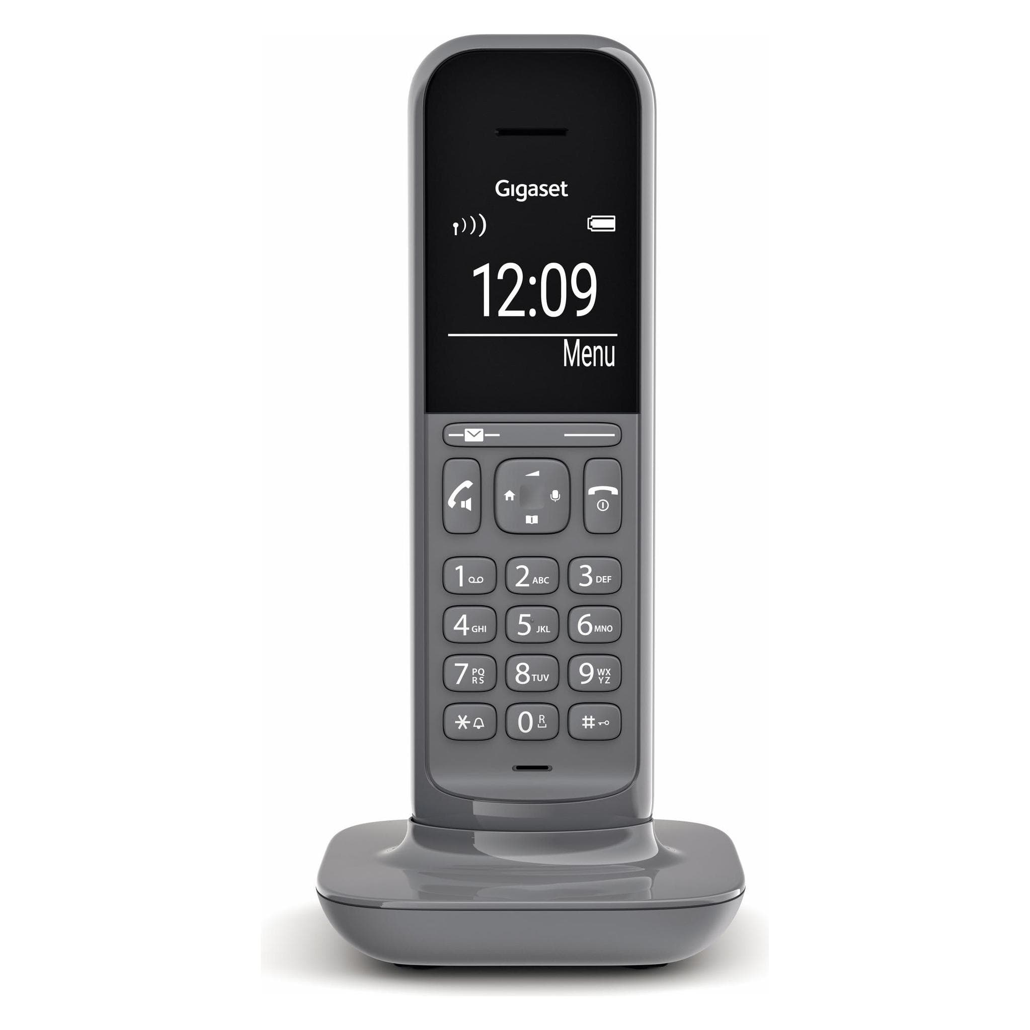 Gigaset CL390HX Dark Grey (DE-Version), Telefon, Grau
