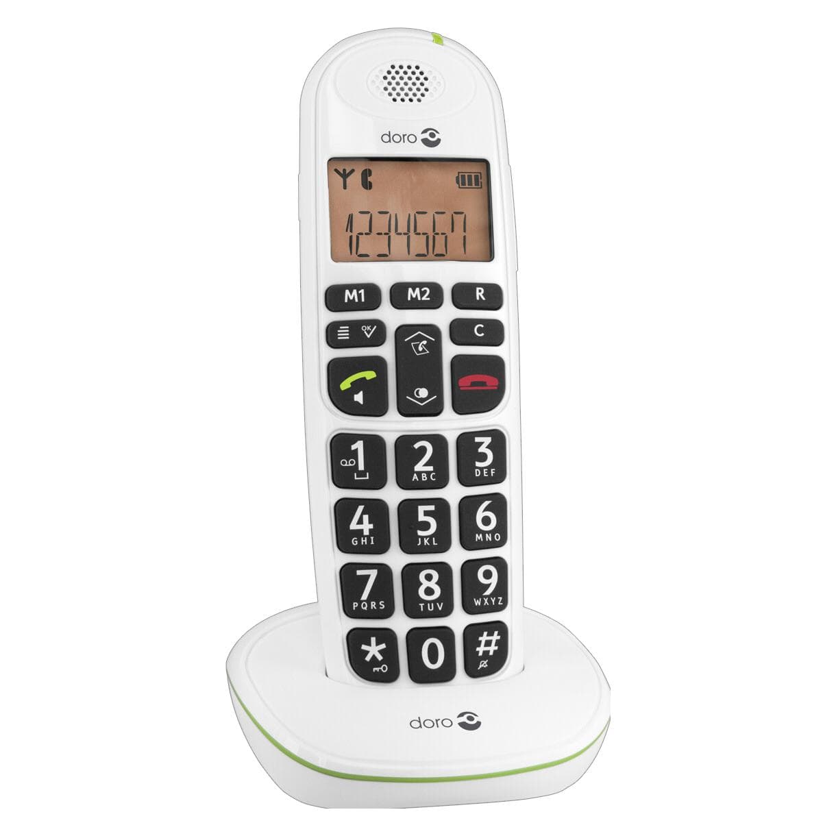 Doro PhoneEasy 100 W, Telefon, Weiss