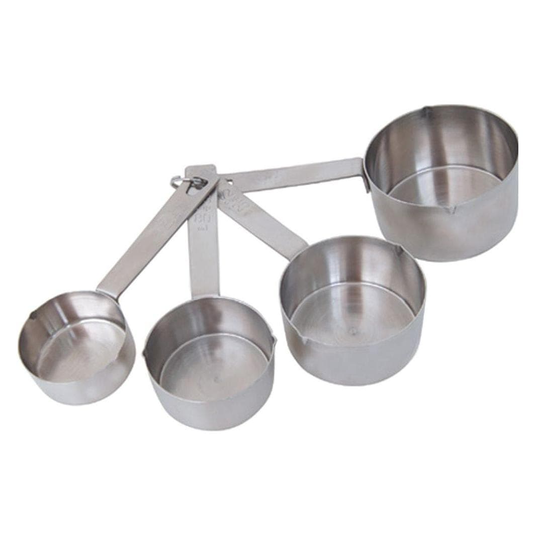 de Buyer Messbecher-Set 4-teilig, Messbecher, Silber