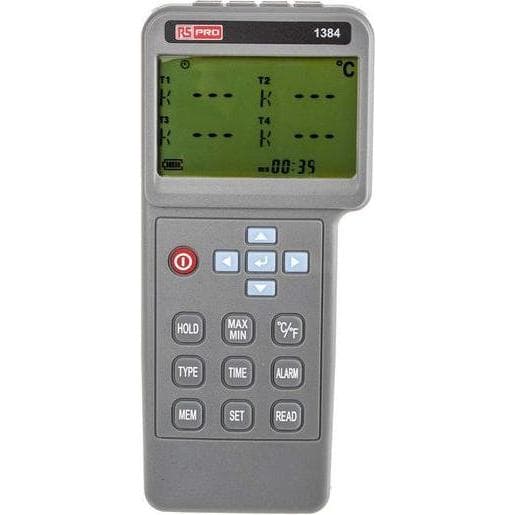 RS PRO Temperature Data Logger, Messtechnik