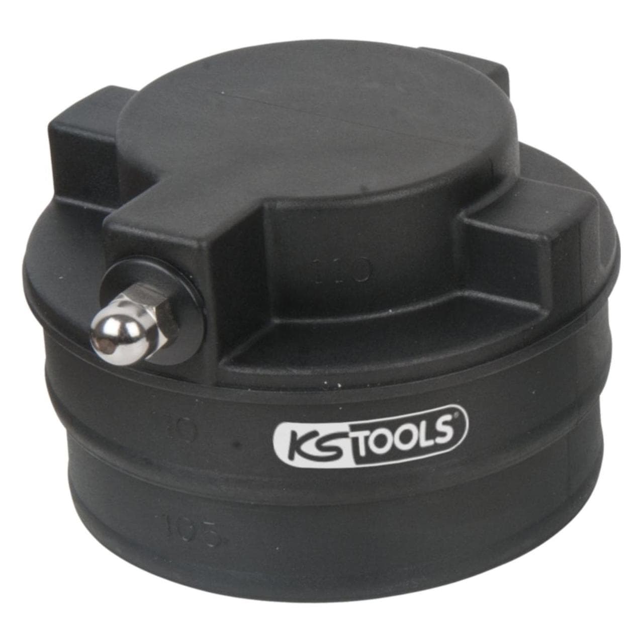 KS Tools, Fahrzeug Werkzeug, 2-stufiger Gegenstopfen-Adapter, 105x110 mm