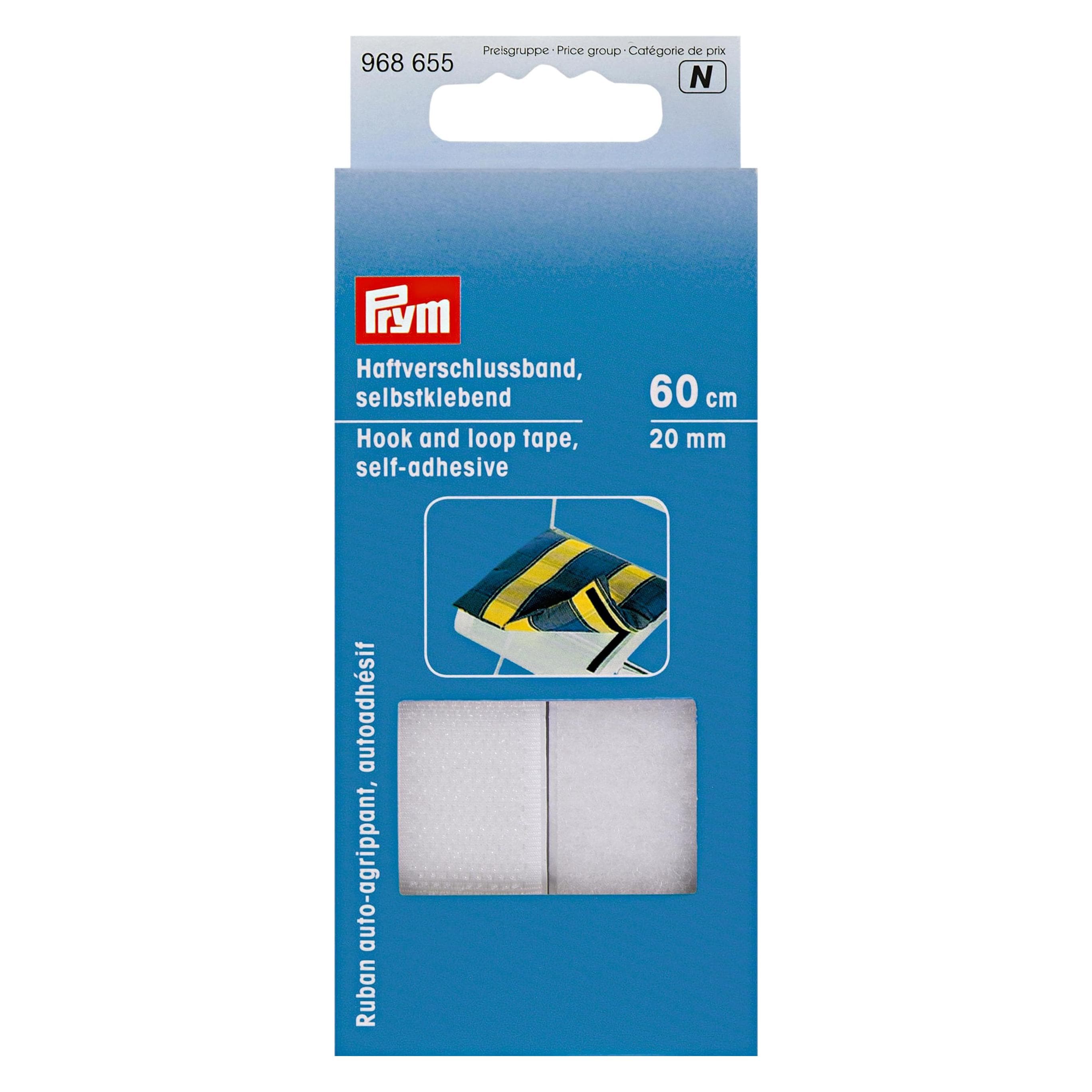 Prym Haftverschlussband, Nähzubehör, Weiss