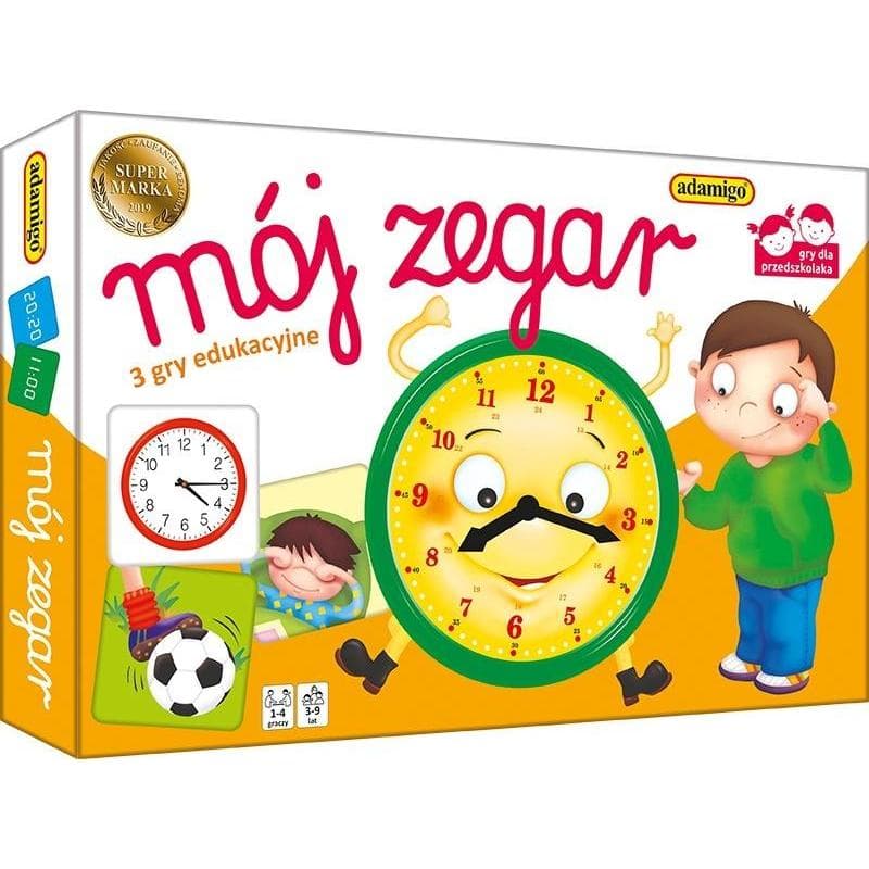 Adamigo Mój zegar - loteryjka edukacyjna 07165