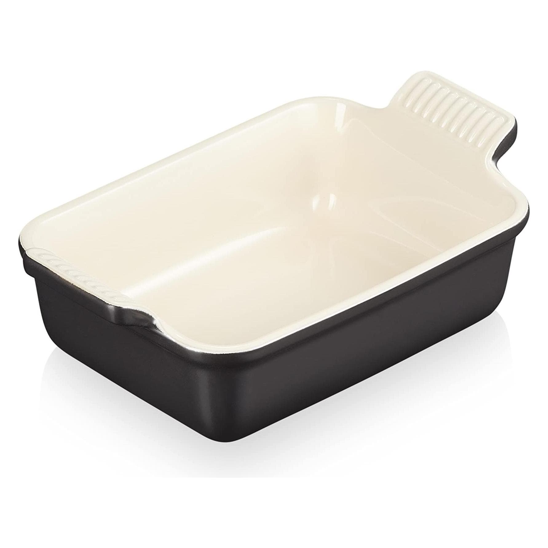 Le Creuset Auflaufform Tradition 1 Liter, Auflaufform, Schwarz