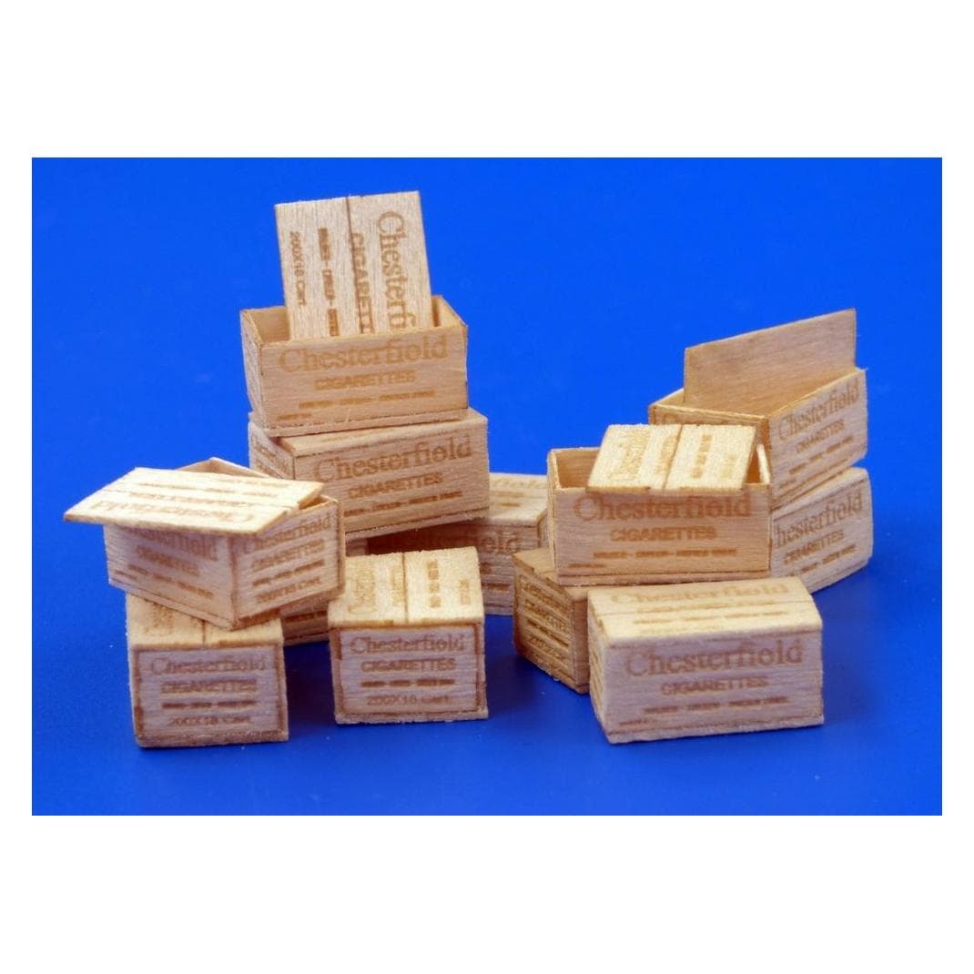 Plus Model U.S.Wooden crates f.cigaretes WWII-typII