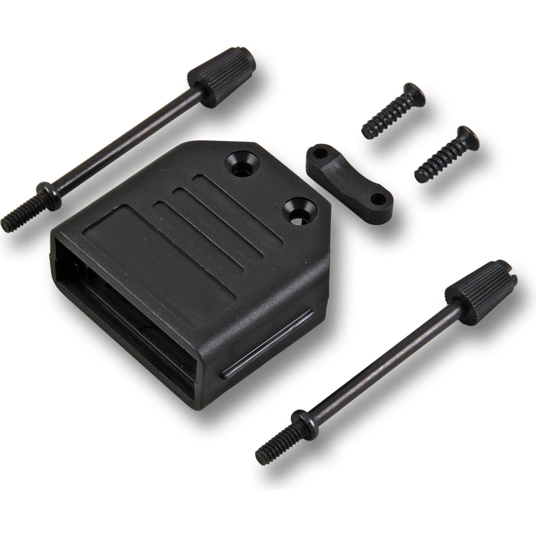 EFB Elektronik Flip-Top Haube, Elektronikzubehör + Gehäuse, Schwarz