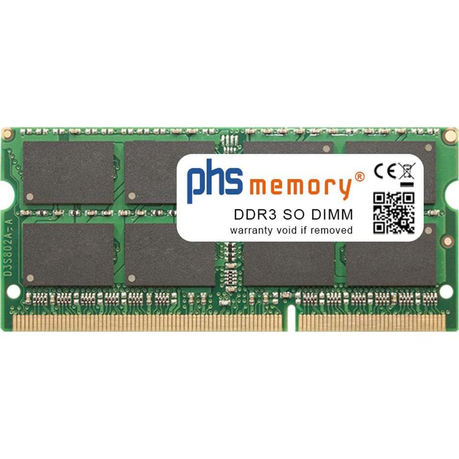 PHS-memory 4GB RAM Speicher für ioSafe 1515+ DDR3 SO DIMM 1600MHz (ioSafe 1515+, 1 x 4GB), RAM Modellspezifisch