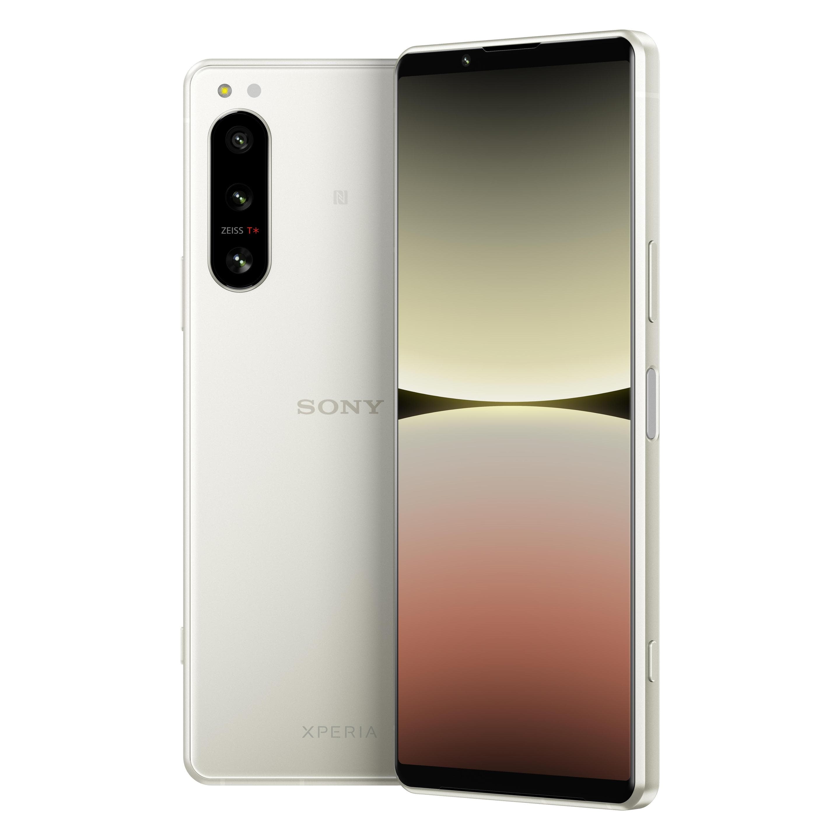 Sony Xperia 5 IV (128 GB, Ecru, 6.10", SIM + eSIM, 5G), Smartphone, Beige