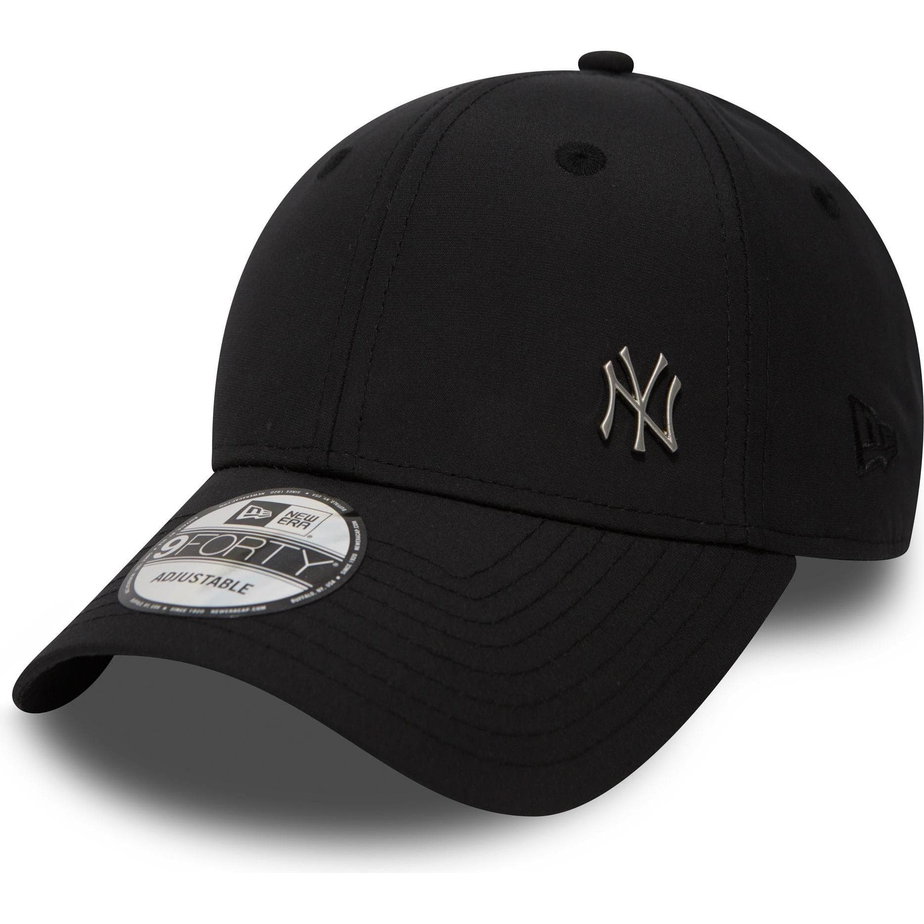 New Era, Herren, Cap, Flawless Label NY Yankees, Schwarz, (One Size)