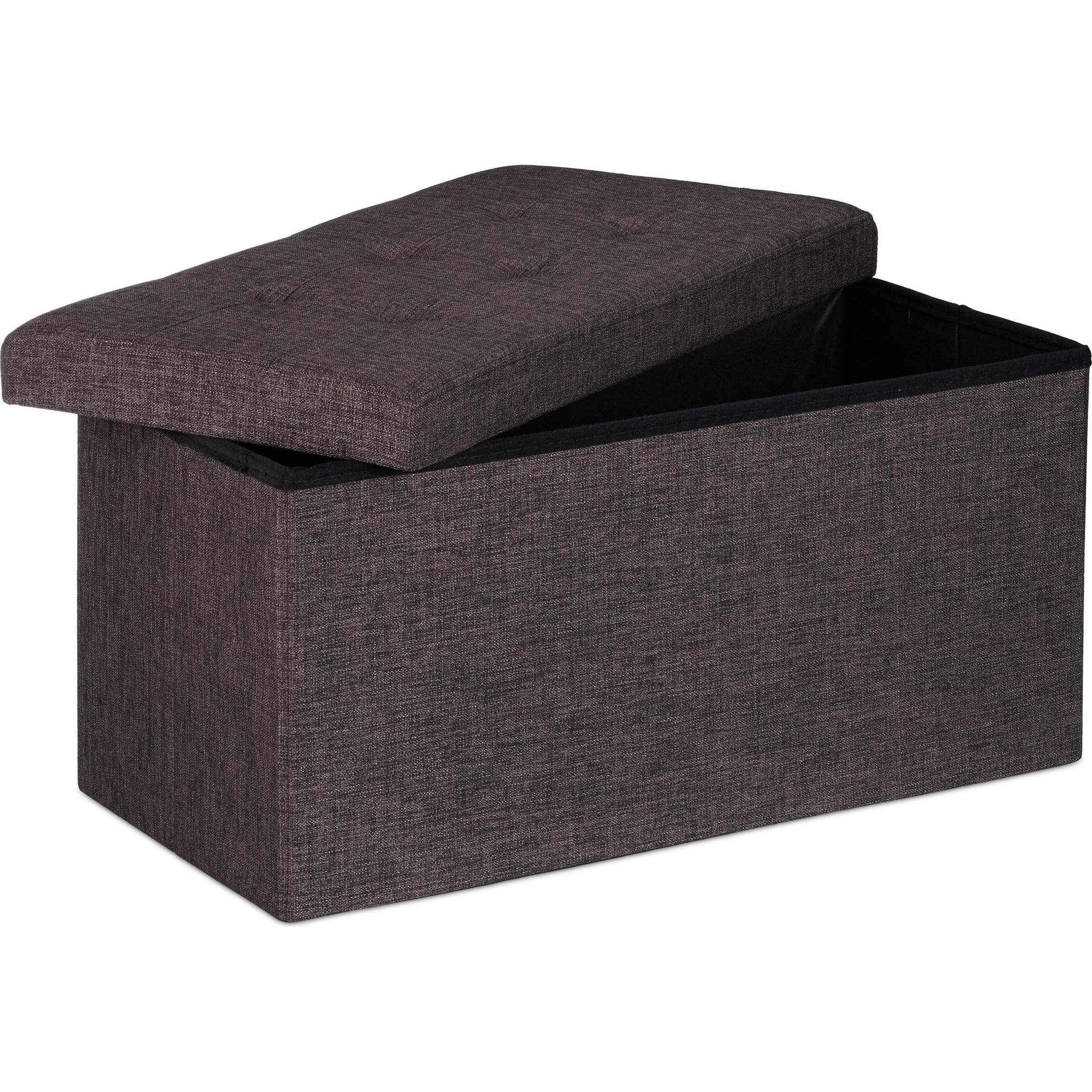 Relaxdays, Sitzbank, Faltbare Sitzbank (38 cm)