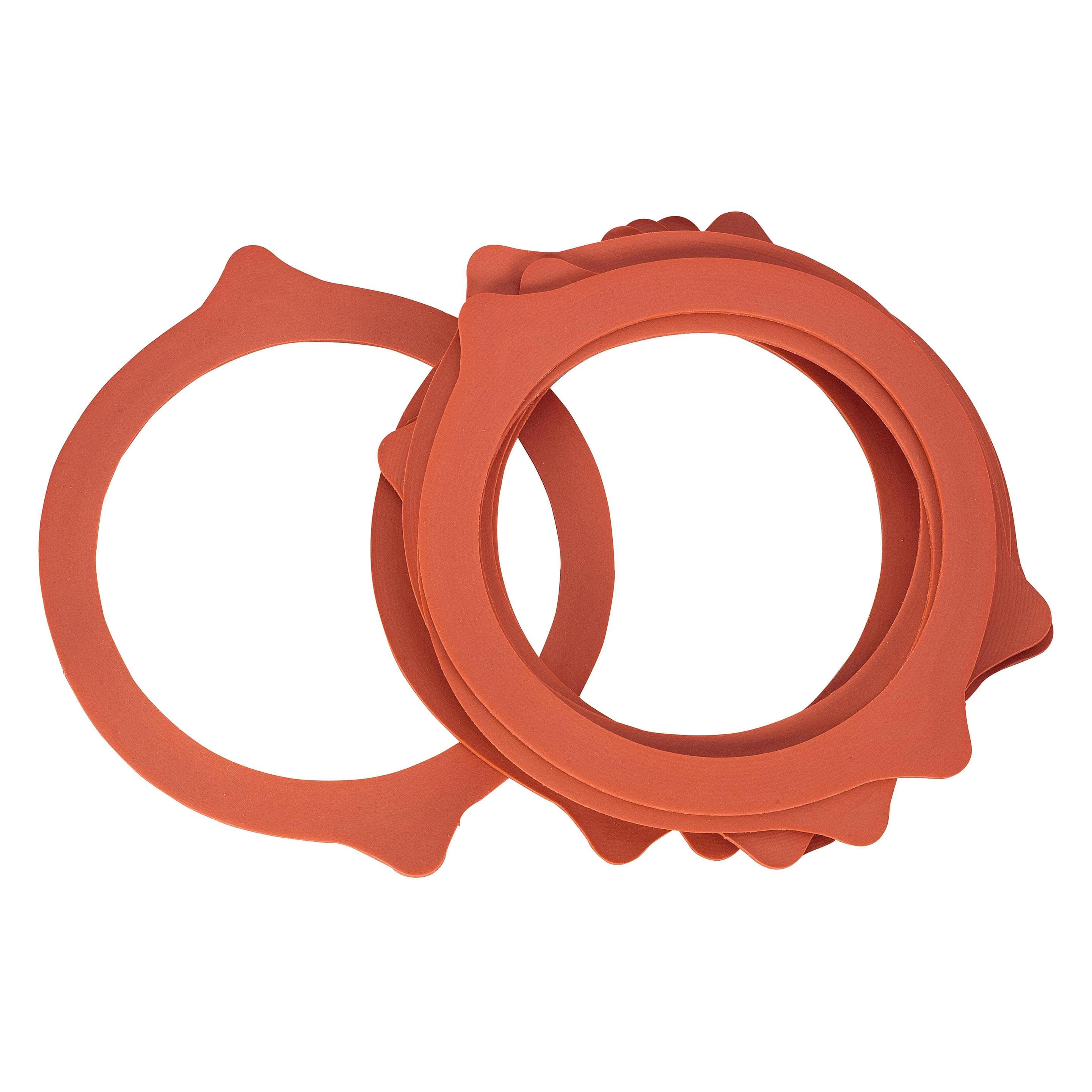 Sänger Einkochring, Einmachgläser, Rot