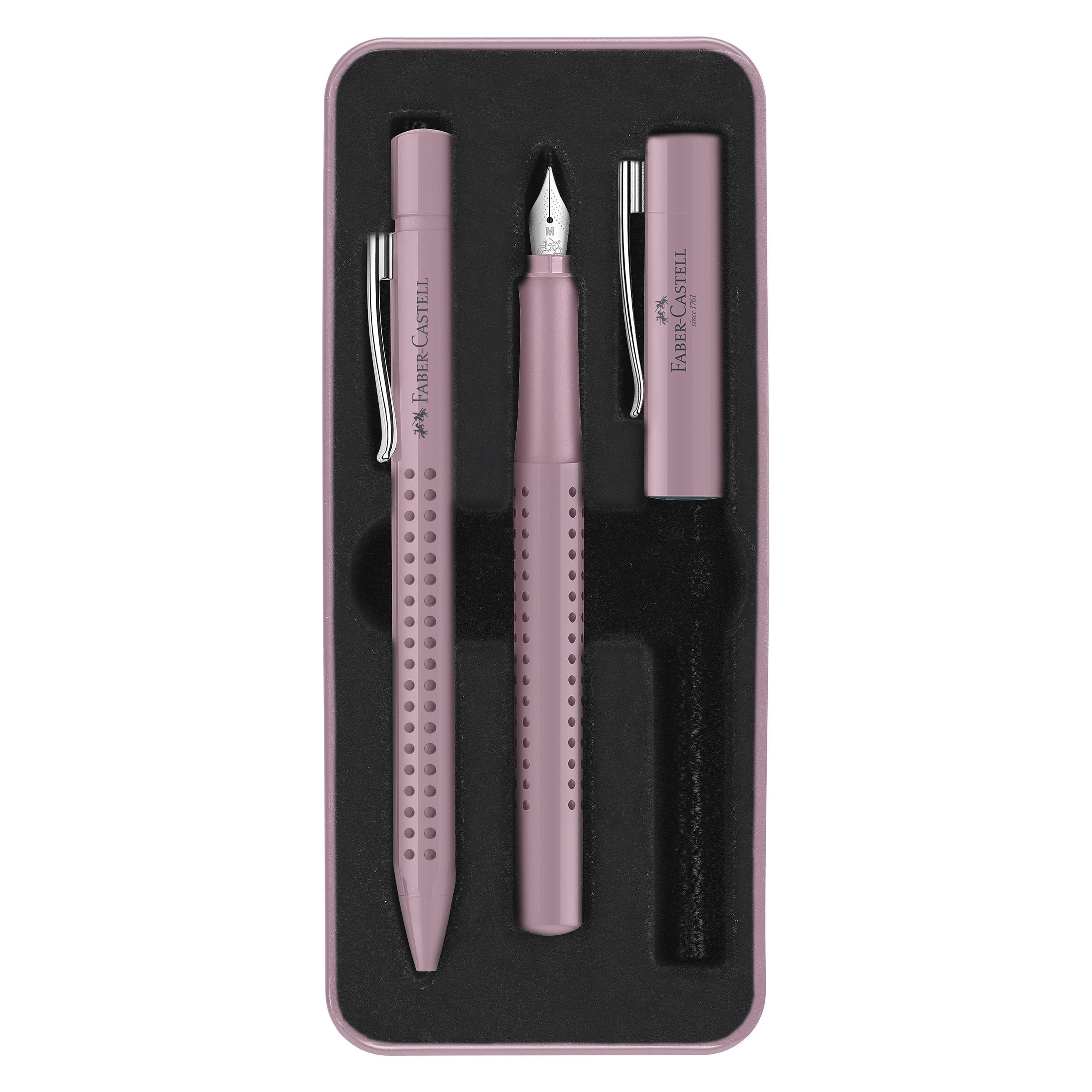 Faber-Castell, Schreibstifte, Füller und Kugelschreiber Grip Set (2x)