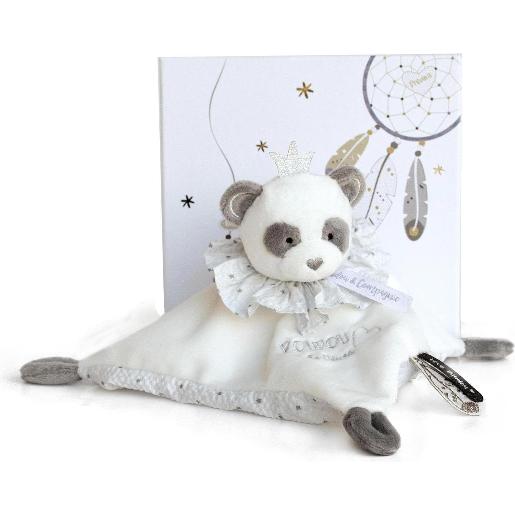 Doudou et Compagnie, Schmusetuch, Panda