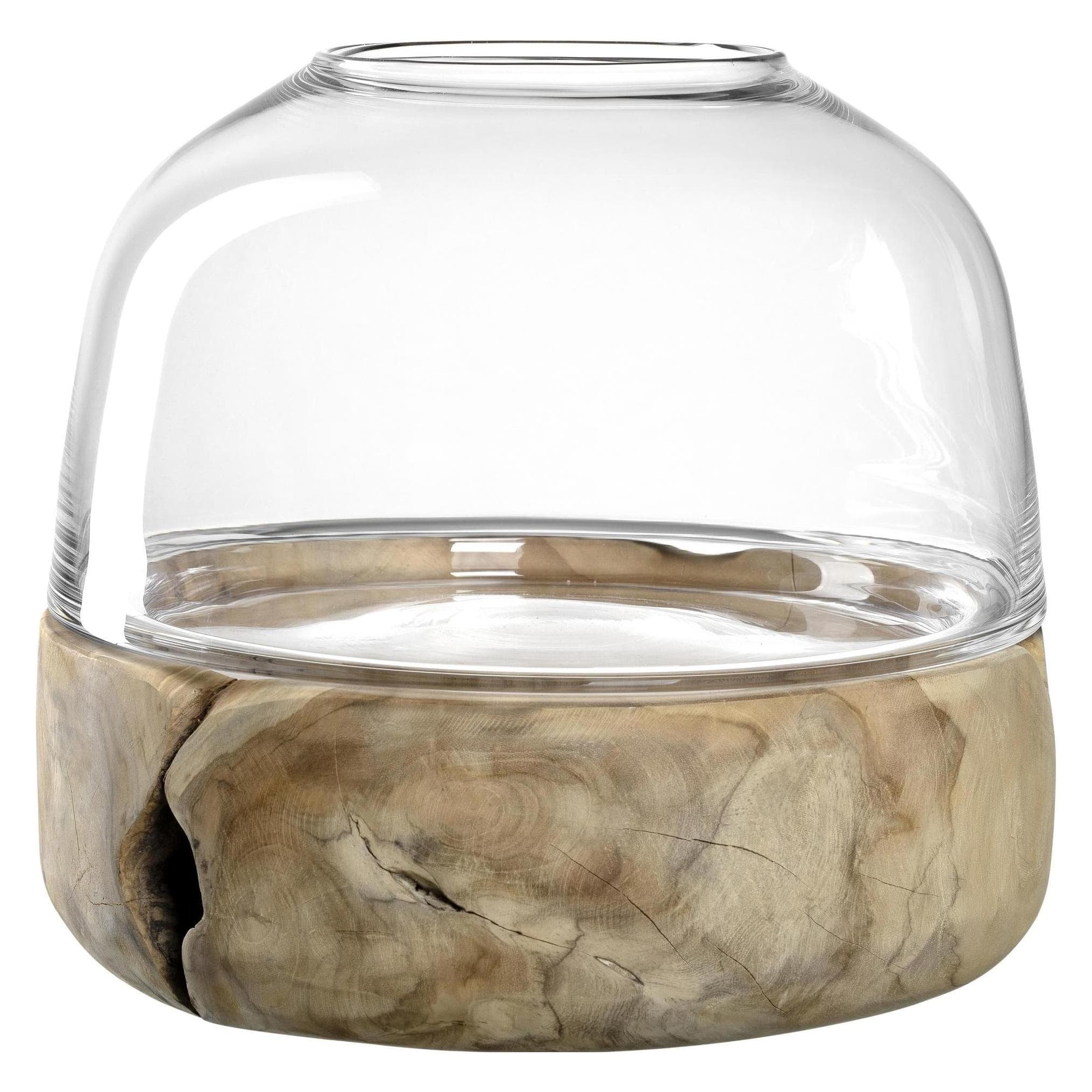 Leonardo, Windlicht, Teelichthalter Candela 26 cm, Braun