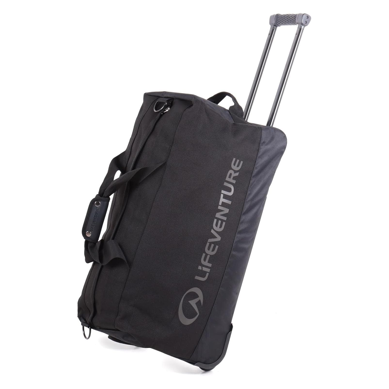 Lifeventure, Unisex, Tasche, Expedition Wheeled Duffle, 100 Litre Rigid-Base, Black, Schwarz, (100 l)
