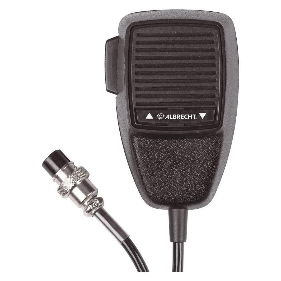 Albrecht AE Electret Mikrofon, Walkie Talkie, Schwarz