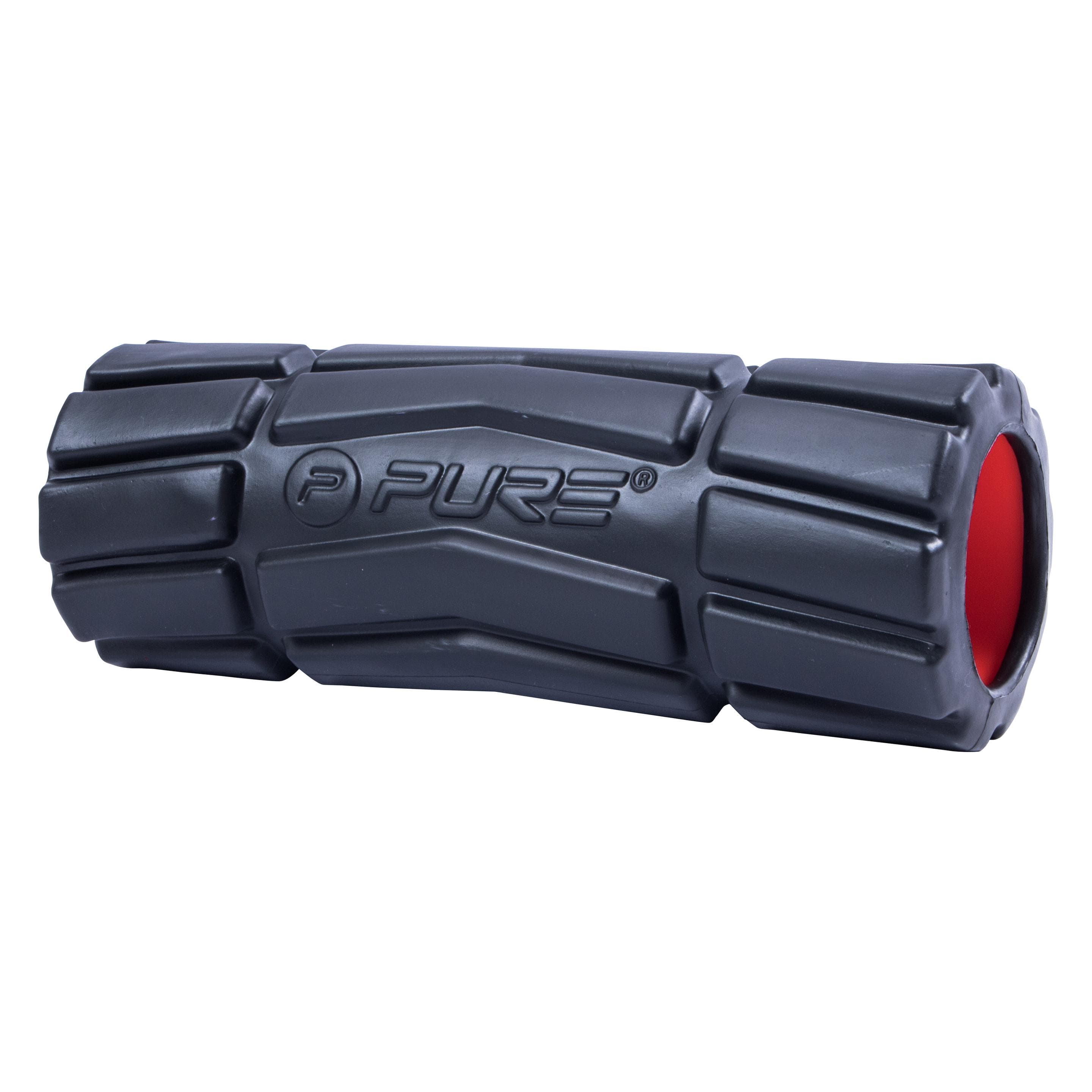 Pure2improve, Faszienball + Faszienrolle, Massagerolle Fest (14 cm)
